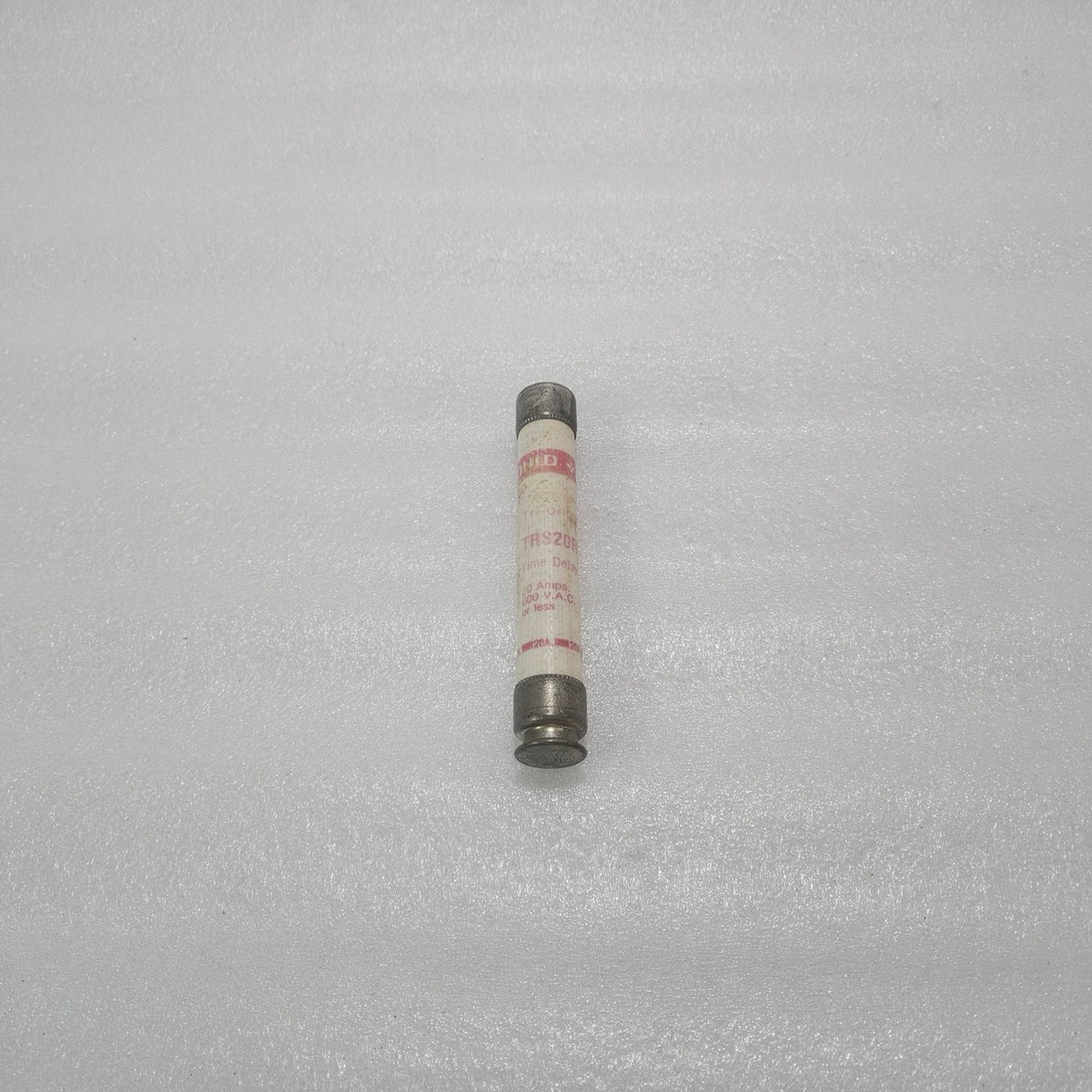 TRI-ONIC TRS20R TIME DELAY FUSE 20A 600VAC BUSSMANN DUAL-ELEMENT SLOW BLOW INDUS
