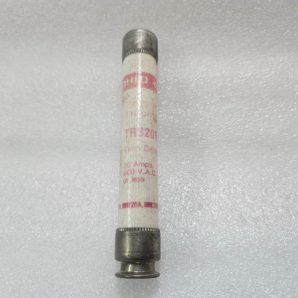TRI-ONIC TRS20R TIME DELAY FUSE 20A 600VAC BUSSMANN DUAL-ELEMENT SLOW BLOW INDUS