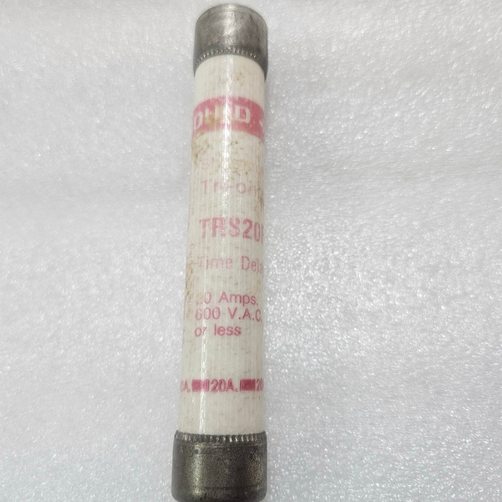 TRI-ONIC TRS20R TIME DELAY FUSE 20A 600VAC BUSSMANN DUAL-ELEMENT SLOW BLOW INDUS