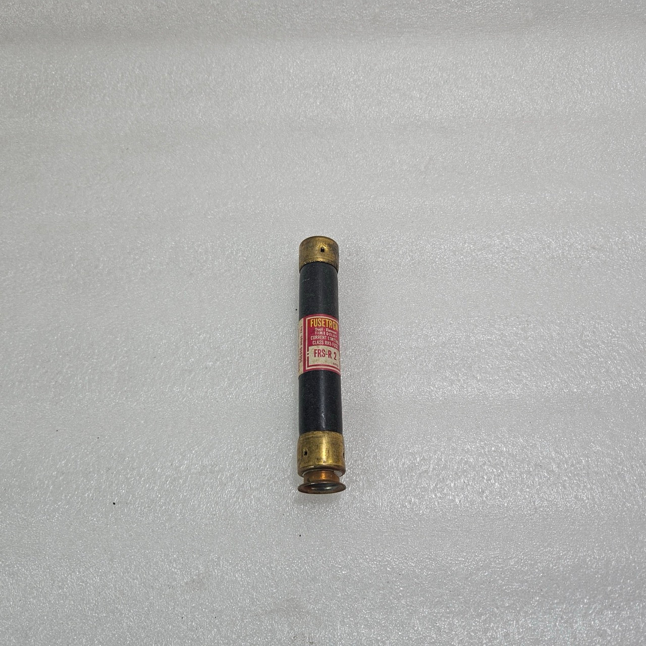 BUSSMANN FUSETRON FRS-R-2 DUAL ELEMENT TIME DELAY FUSE 2A 600V CLASS RK5