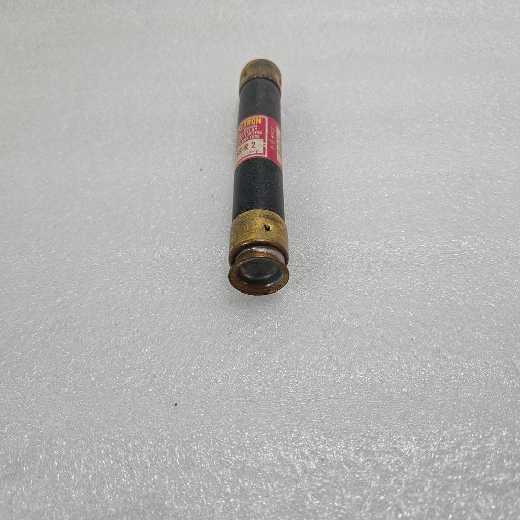 BUSSMANN FUSETRON FRS-R-2 DUAL ELEMENT TIME DELAY FUSE 2A 600V CLASS RK5