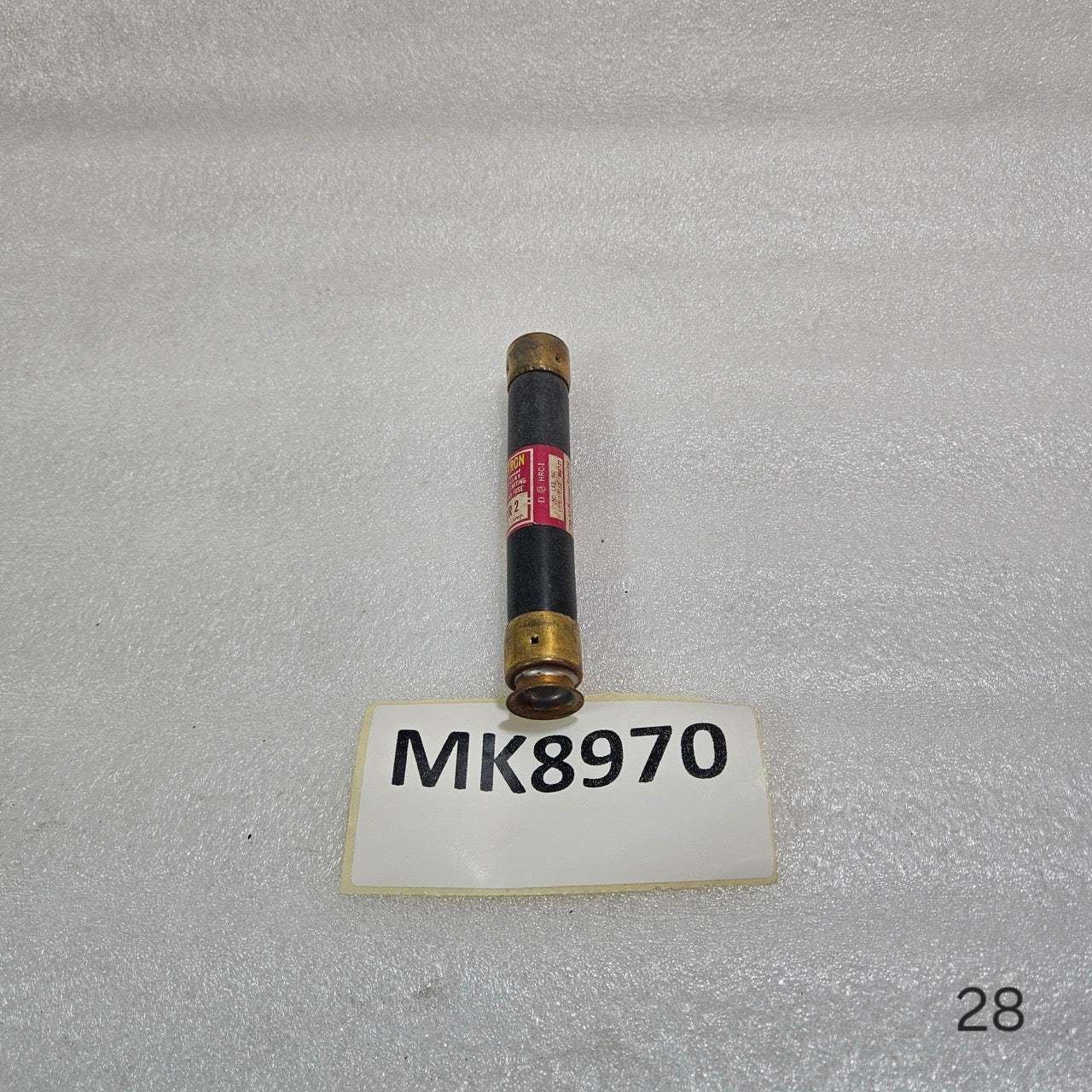 BUSSMANN FUSETRON FRS-R-2 DUAL ELEMENT TIME DELAY FUSE 2A 600V CLASS RK5