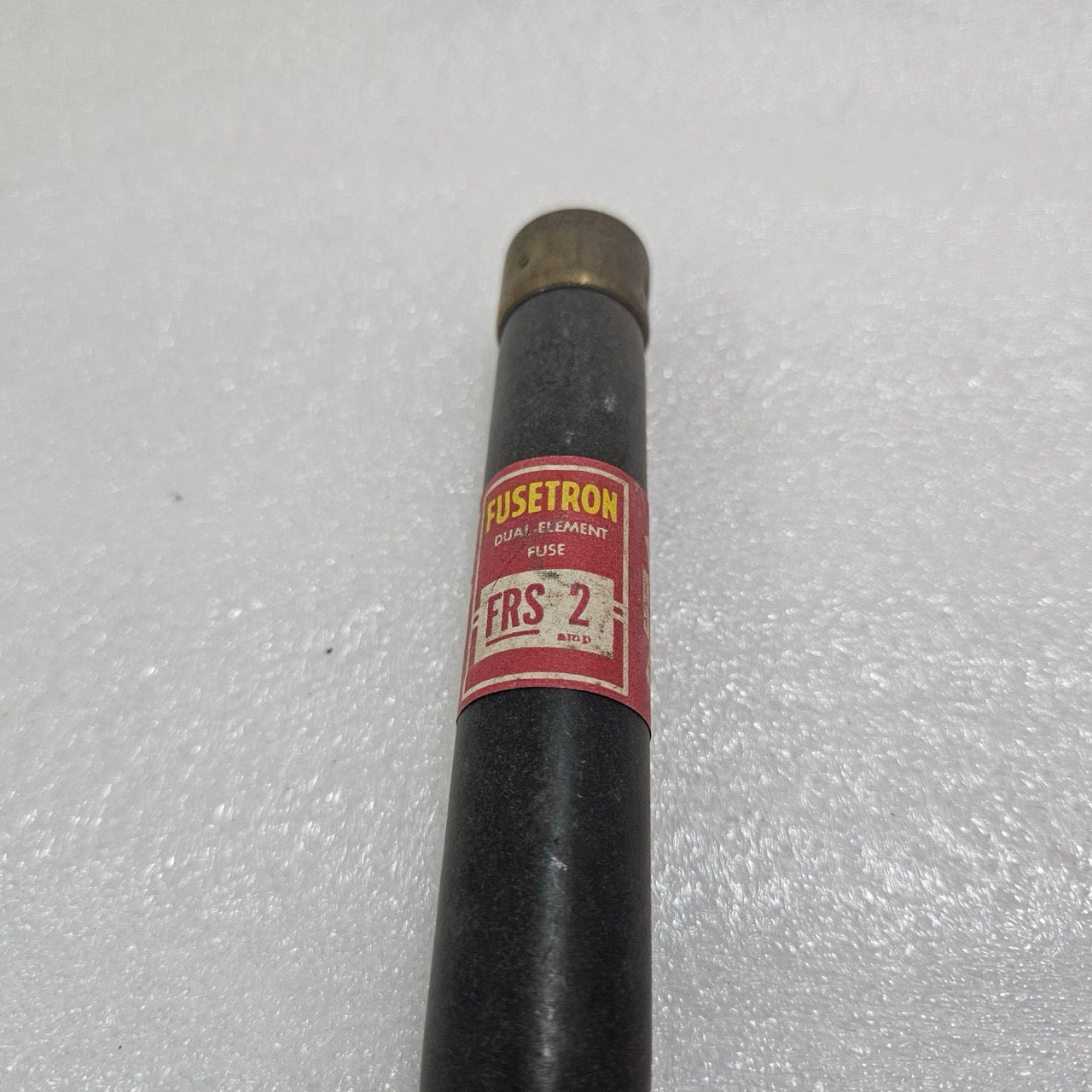 BUSSMANN FUSETRON FRS-2 DUAL ELEMENT TIME DELAY FUSE 2A 600V CLASS RK5 INDUSTRIA