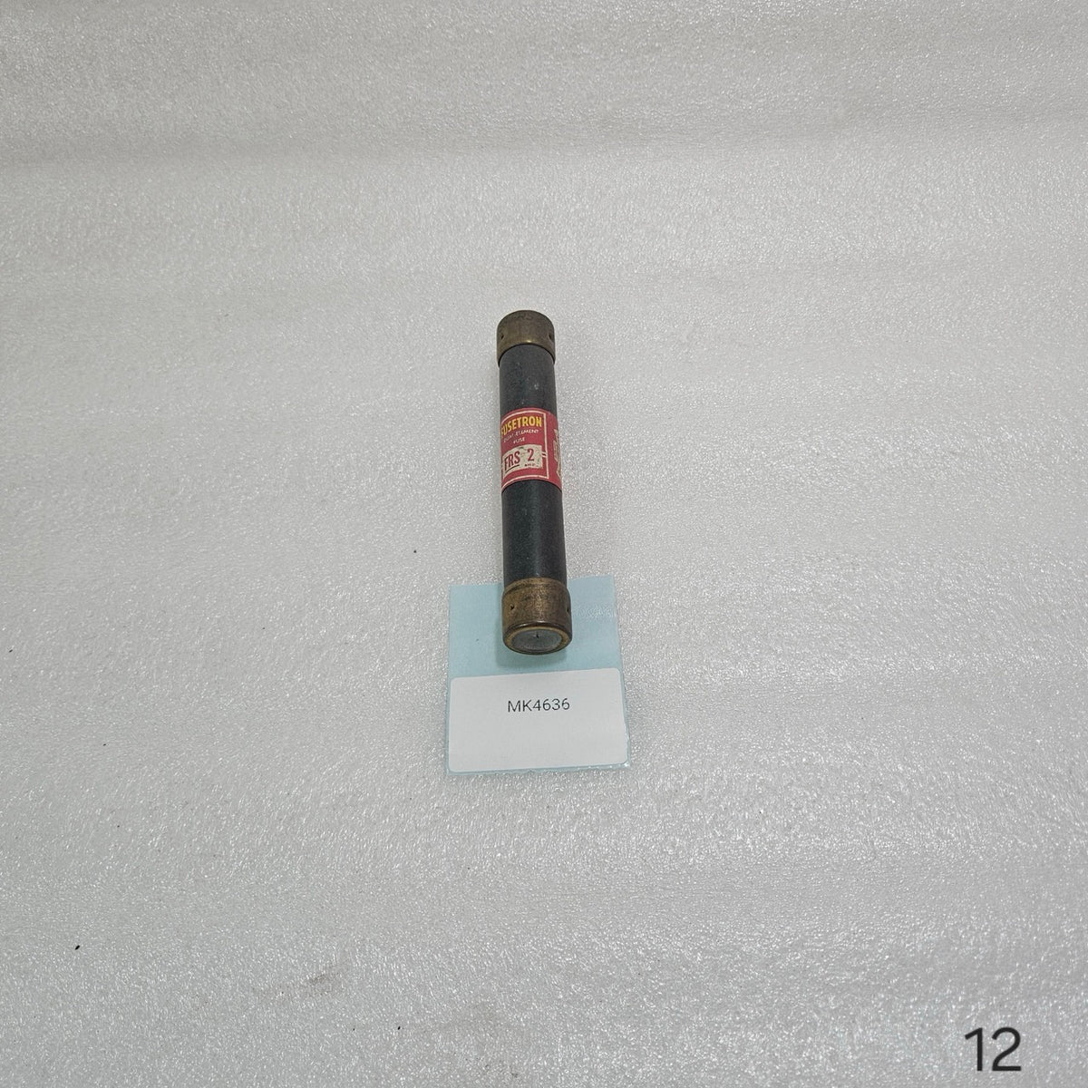 BUSSMANN FUSETRON FRS-2 DUAL ELEMENT TIME DELAY FUSE 2A 600V CLASS RK5 INDUSTRIA
