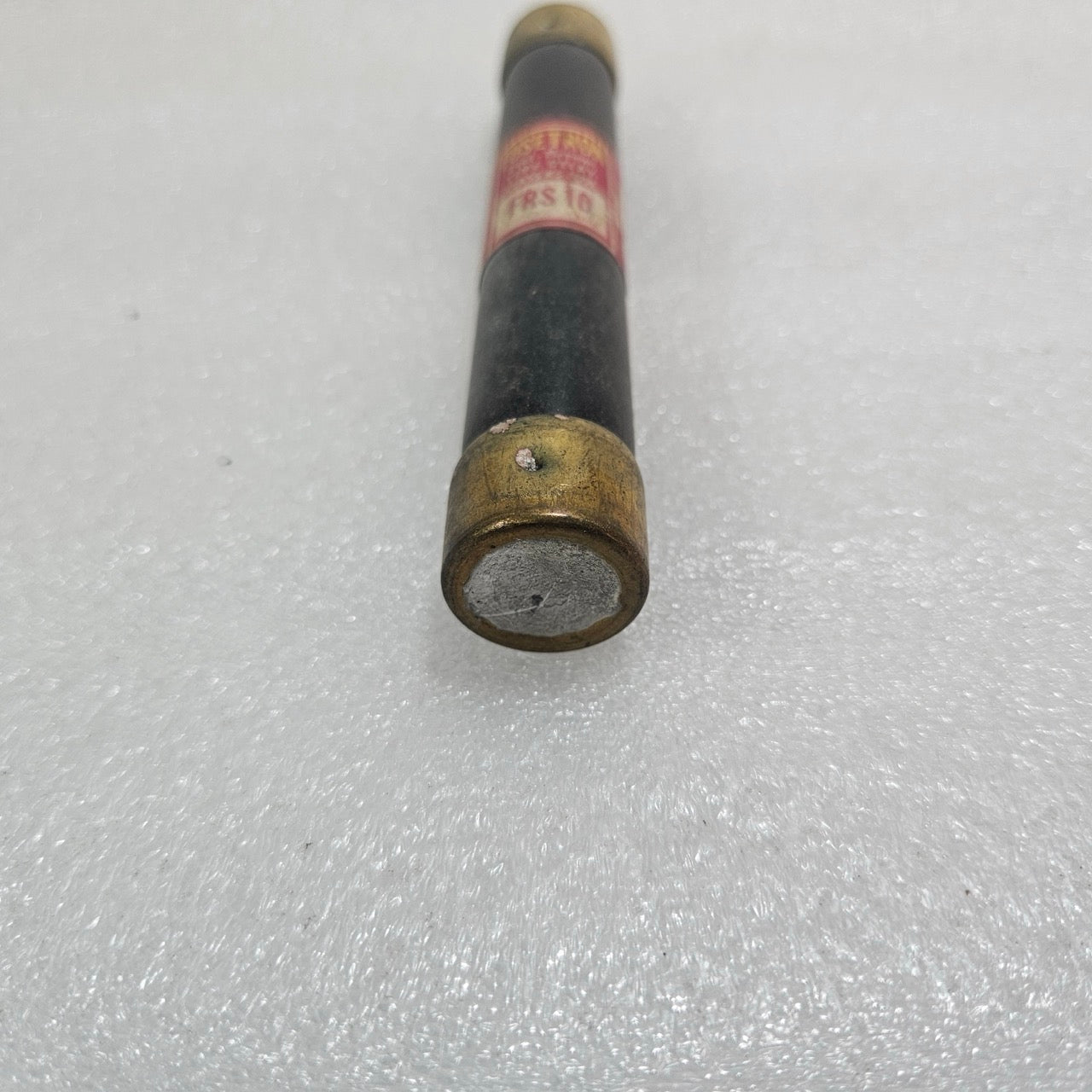 BUSSMANN FUSETRON FRS-10 DUAL ELEMENT TIME DELAY FUSE 10A 600V CLASS RK5 INDUSTR