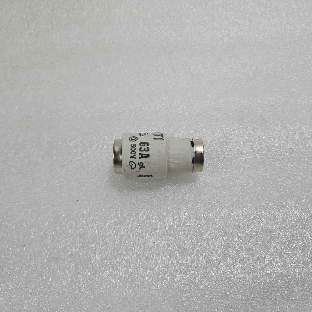 ETI 63A 500V D-TYPE CERAMIC BOTTLE FUSE INDUSTRIAL DIAZED SCREW FUSE