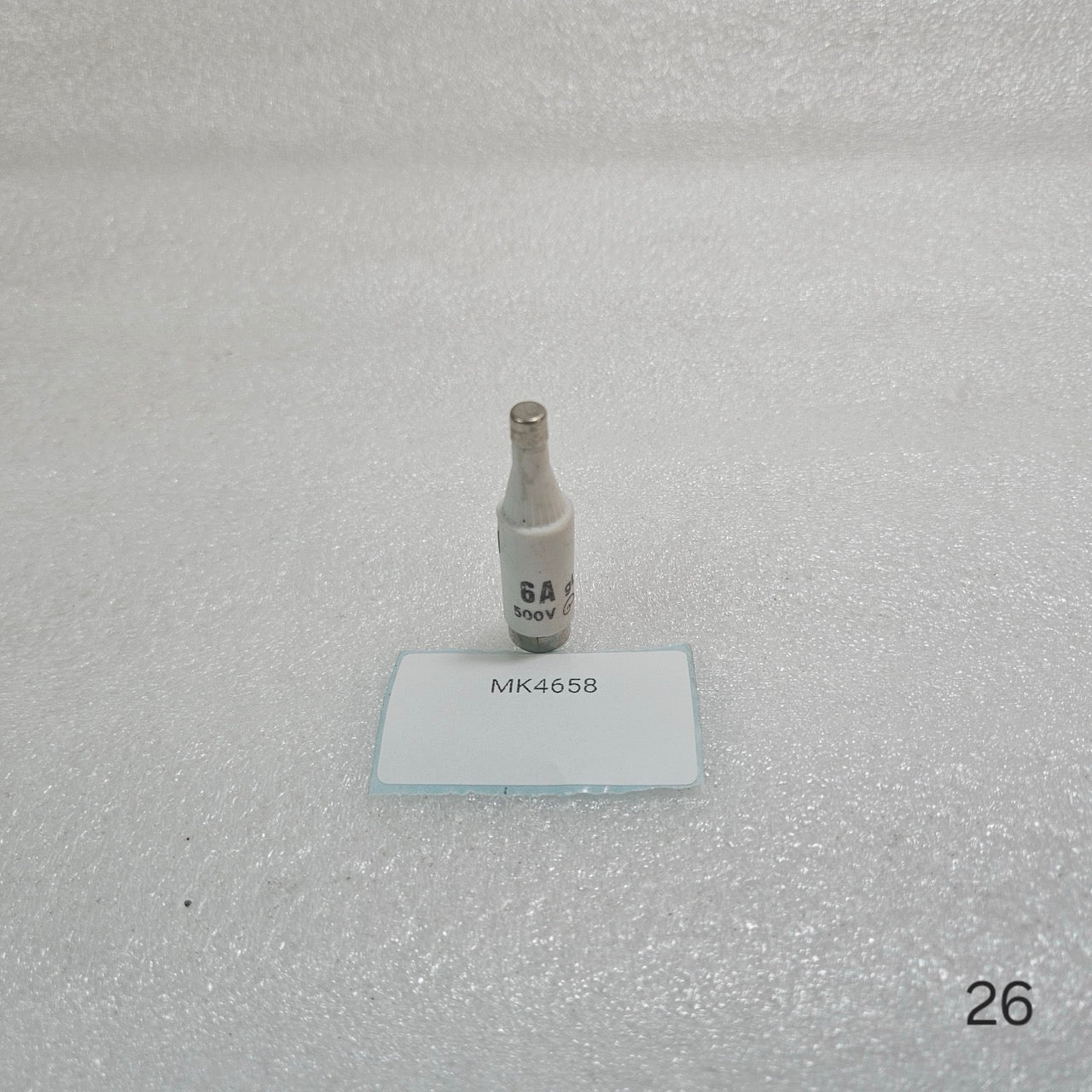 ETI 6A 500V CERAMIC BOTTLE FUSE LINK 6 AMP INDUSTRIAL CARTRIDGE FUSE