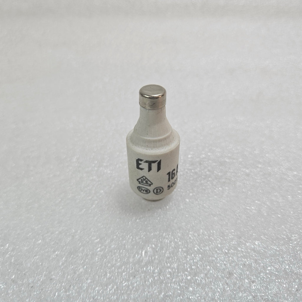 ETI 16A 500V CERAMIC BOTTLE FUSE LINK GL INDUSTRIAL SCREW TYPE FUSE