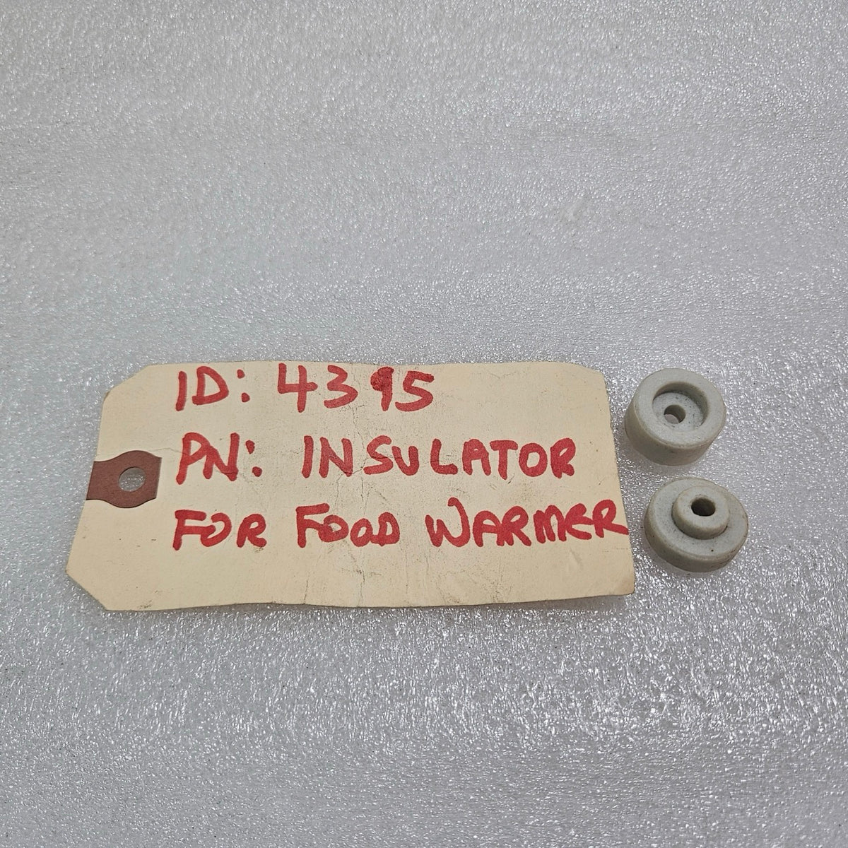 CERAMIC INSULATOR SPACER FOR FOOD WARMER HEATING ELEMENT – HIGH TEMPERATURE ELEC