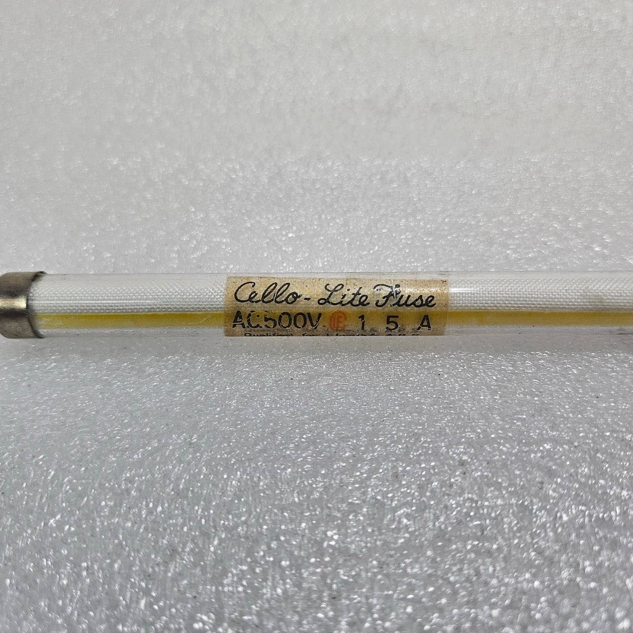 CELLO-LITE AC 500V 15A INDUSTRIAL CARTRIDGE FUSE – HIGH VOLTAGE GLASS/CERAMIC FU
