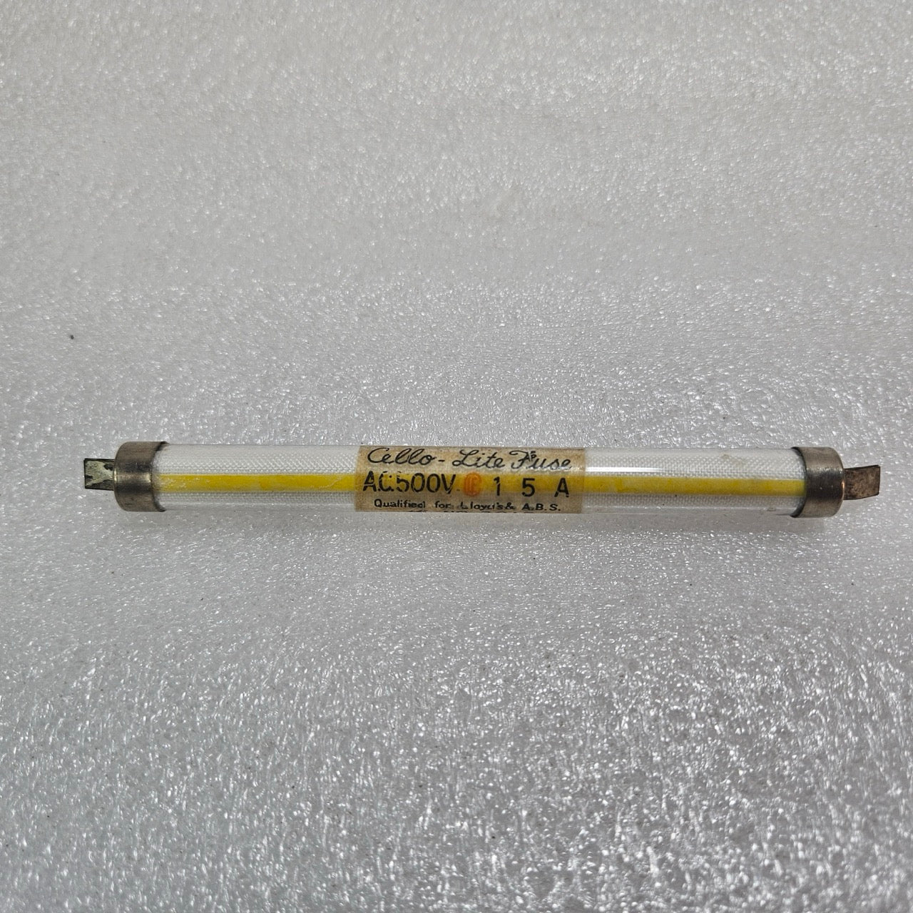CELLO-LITE AC 500V 15A INDUSTRIAL CARTRIDGE FUSE – HIGH VOLTAGE GLASS/CERAMIC FU