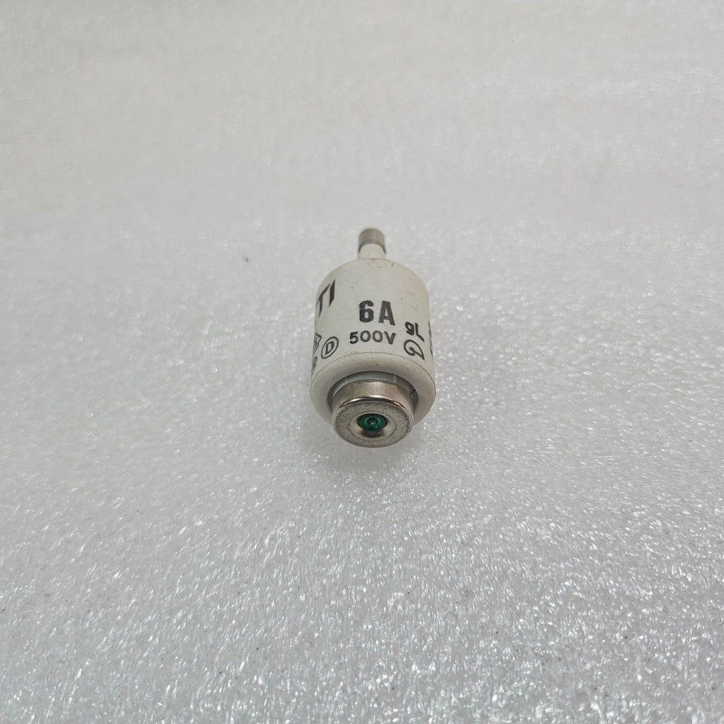 ETI 6A 500V DIAZED CERAMIC BOTTLE FUSE LINK GG D-TYPE INDUSTRIAL SCREW FUSE