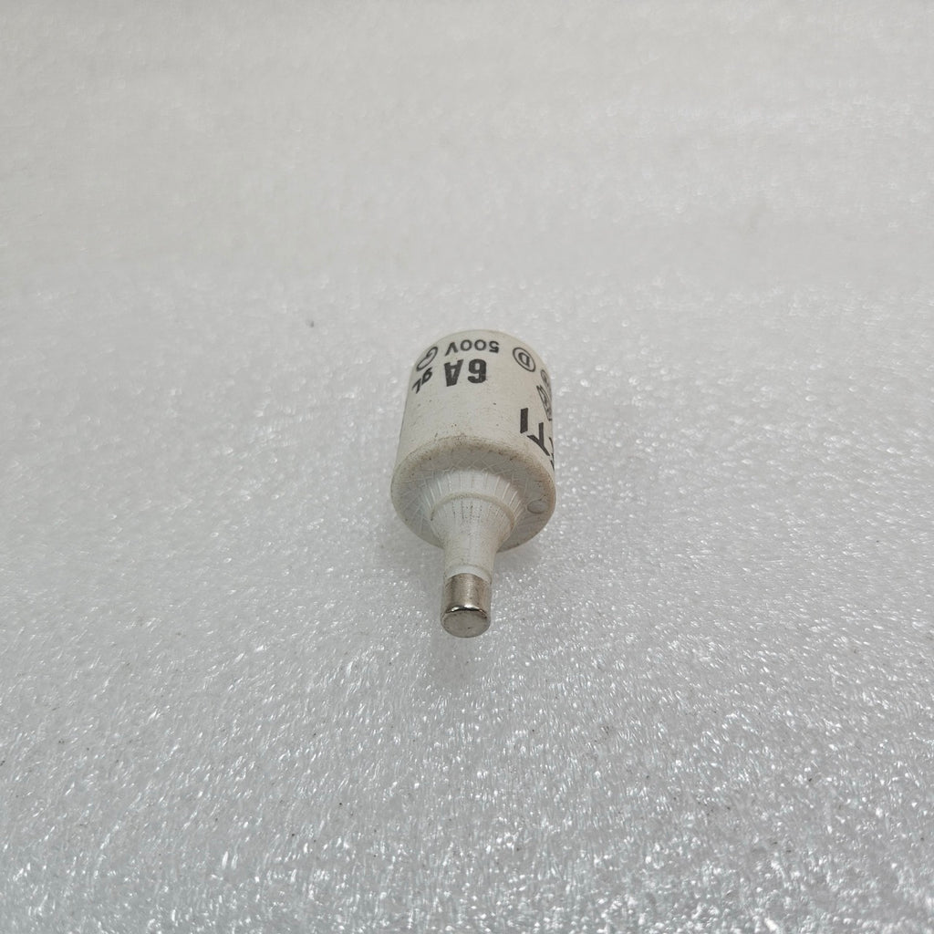 ETI 6A 500V DIAZED CERAMIC BOTTLE FUSE LINK GG D-TYPE INDUSTRIAL SCREW FUSE