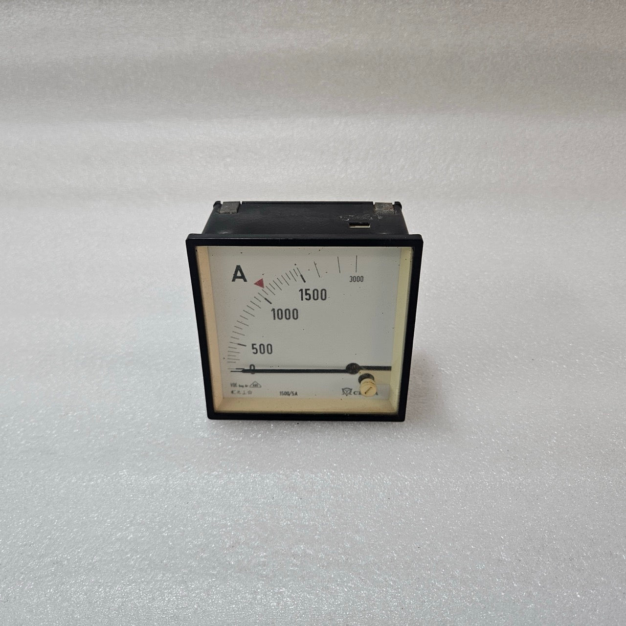 CELSA ANALOG AMMETER PANEL METER 0–3000A WITH 1500/5A CT INPUT