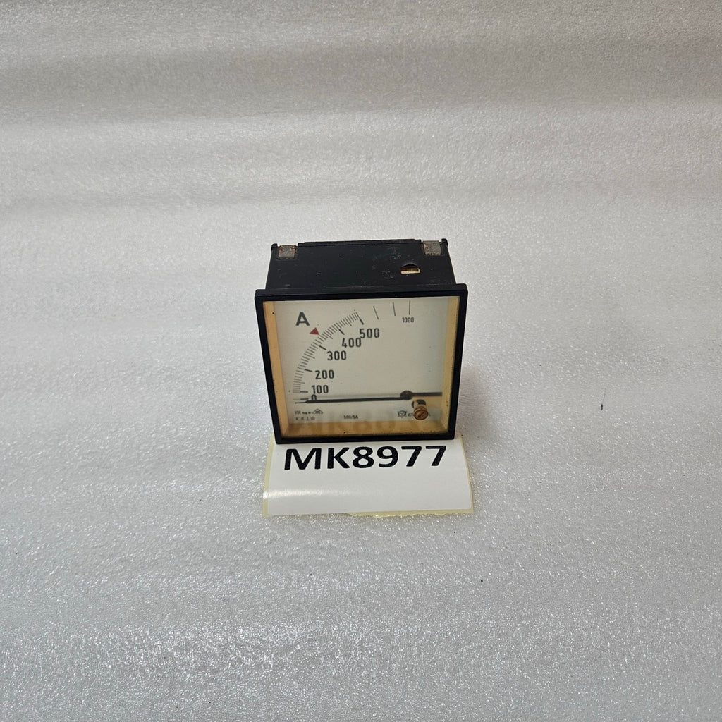 CELSA ANALOG AMMETER PANEL METER 0–1000A WITH 500/5A CT INPUT