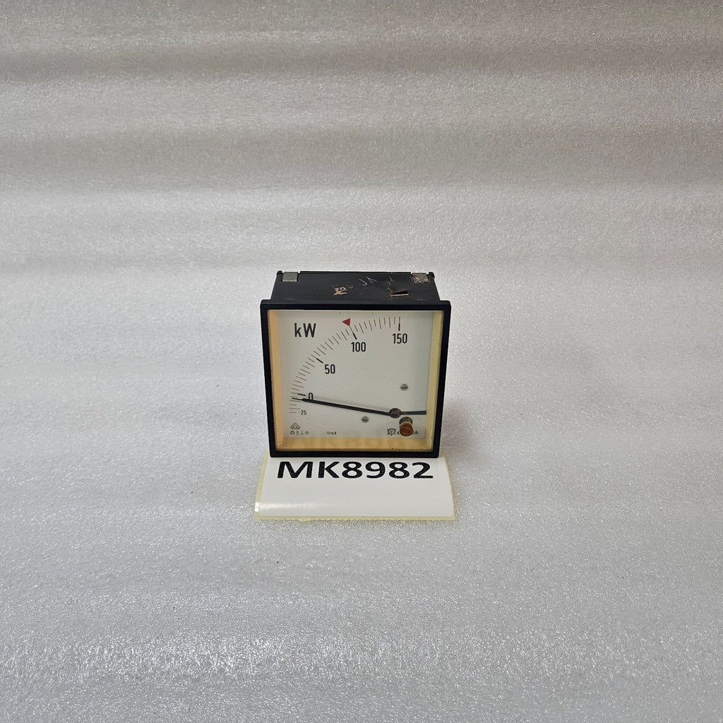 CELSA ANALOG PANEL MOUNT KW METER 0–150 KW POWER METER – 10 MA INPUT