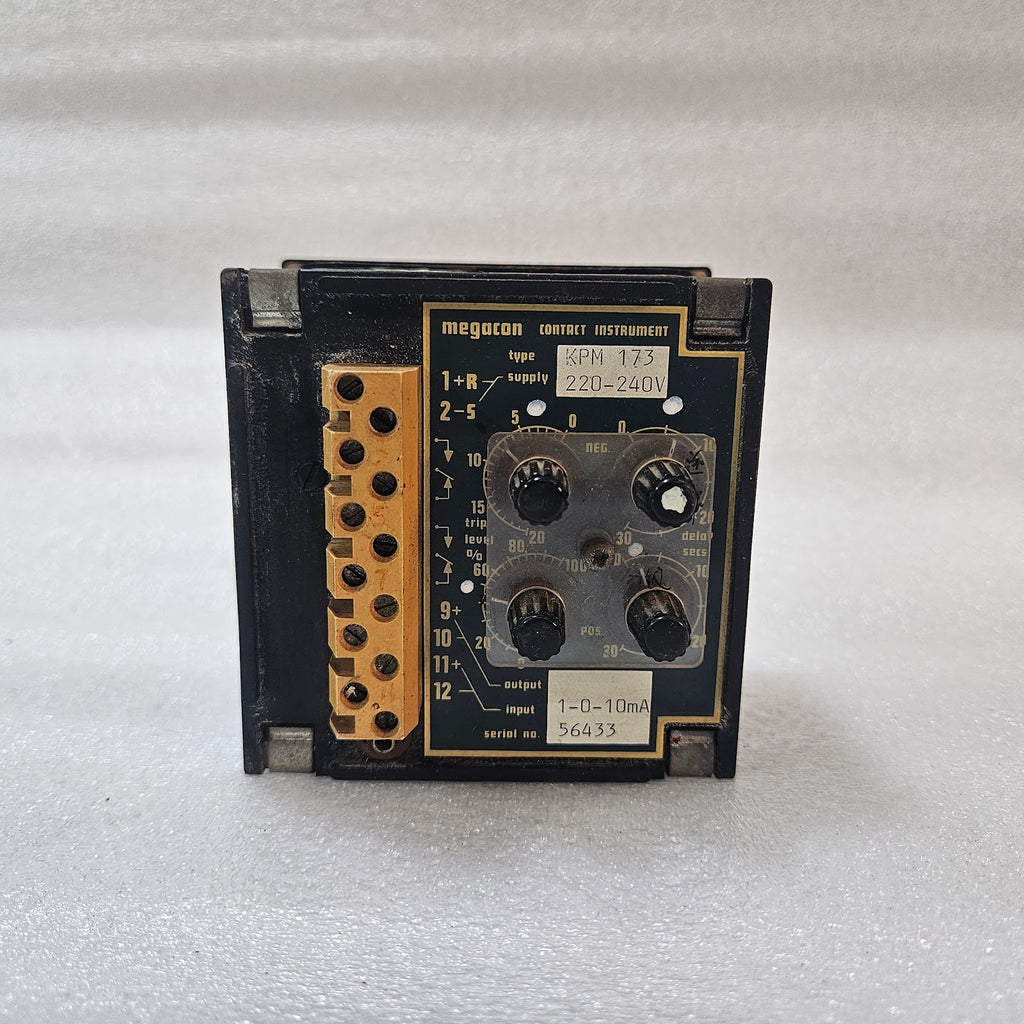 MEGACON KPM 173 BI-DIRECTIONAL KW POWER METER  (0–1000 KW, 220–240V)