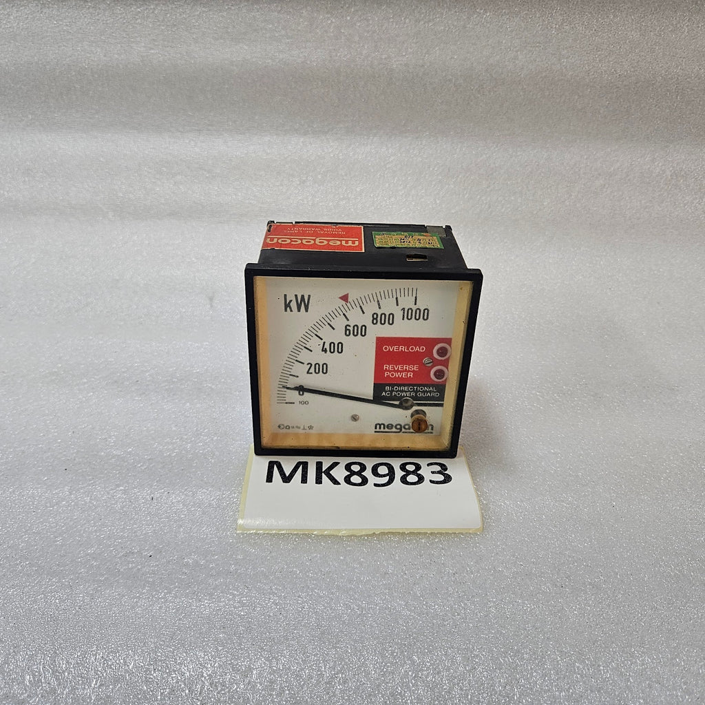 MEGACON KPM 173 BI-DIRECTIONAL KW POWER METER  (0–1000 KW, 220–240V)