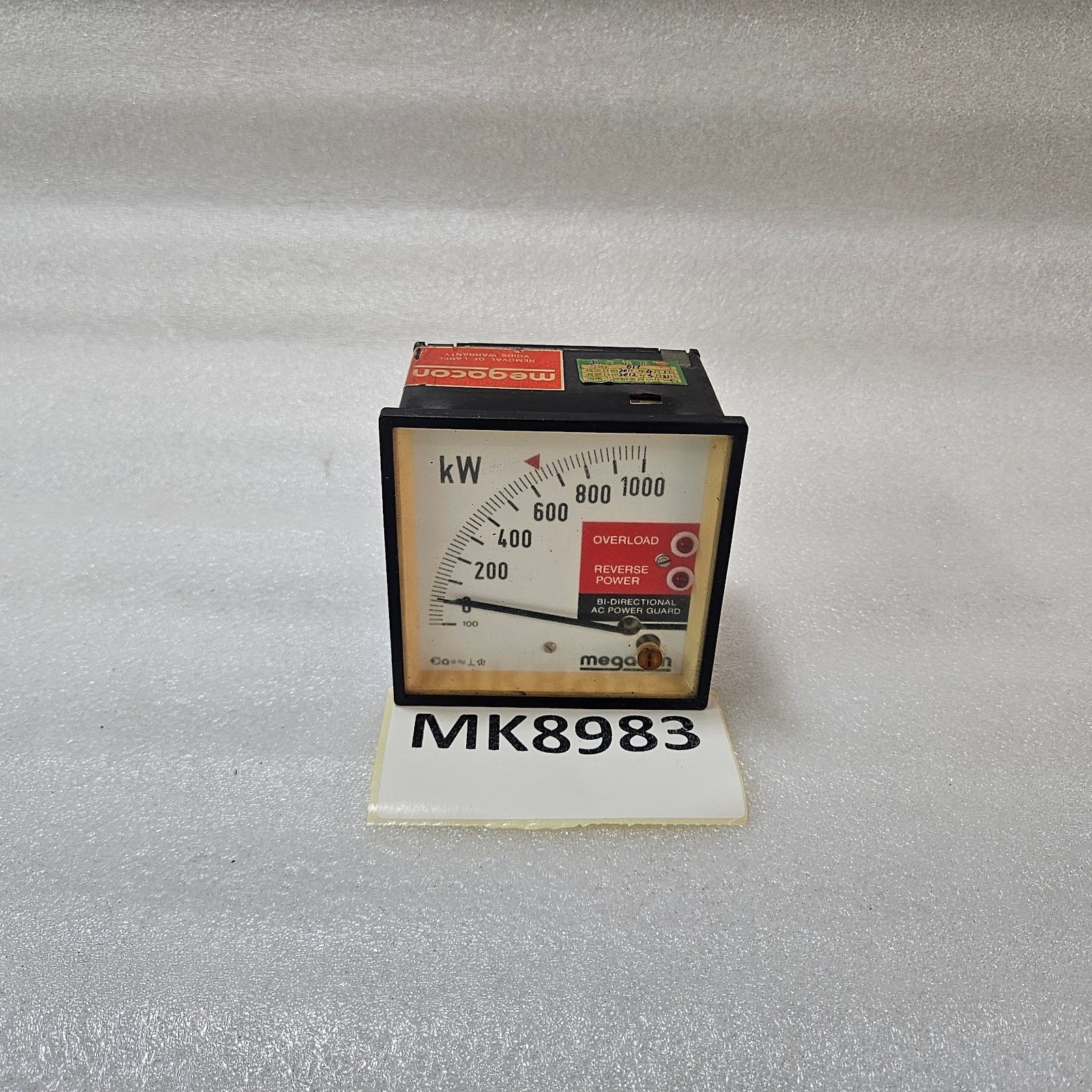 MEGACON KPM 173 BI-DIRECTIONAL KW POWER METER  (0–1000 KW, 220–240V)