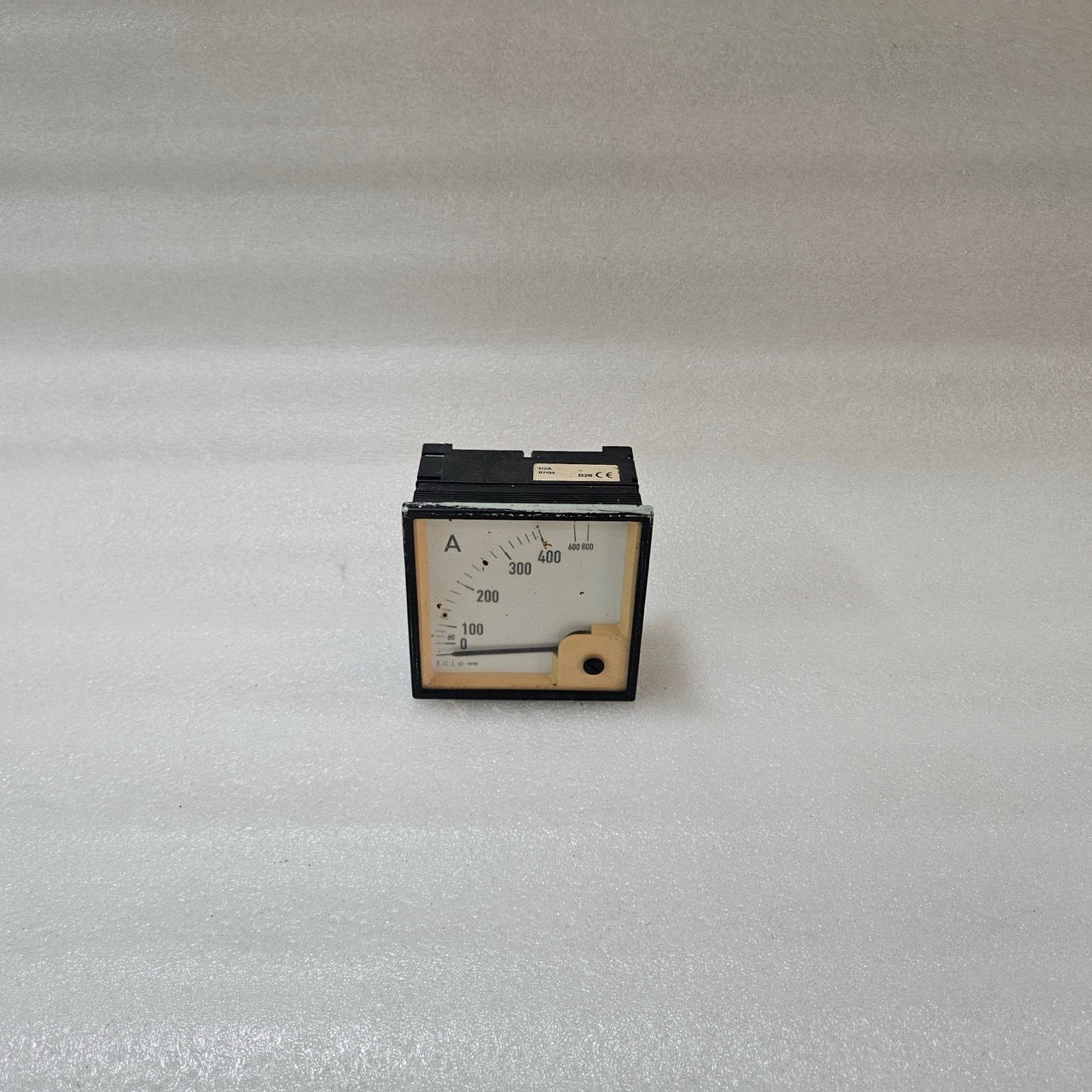 ELTROMA-TECHNIK ANALOG PANEL AMMETER 0–800 A CURRENT METER PANEL MOUNT 1/2A CT I