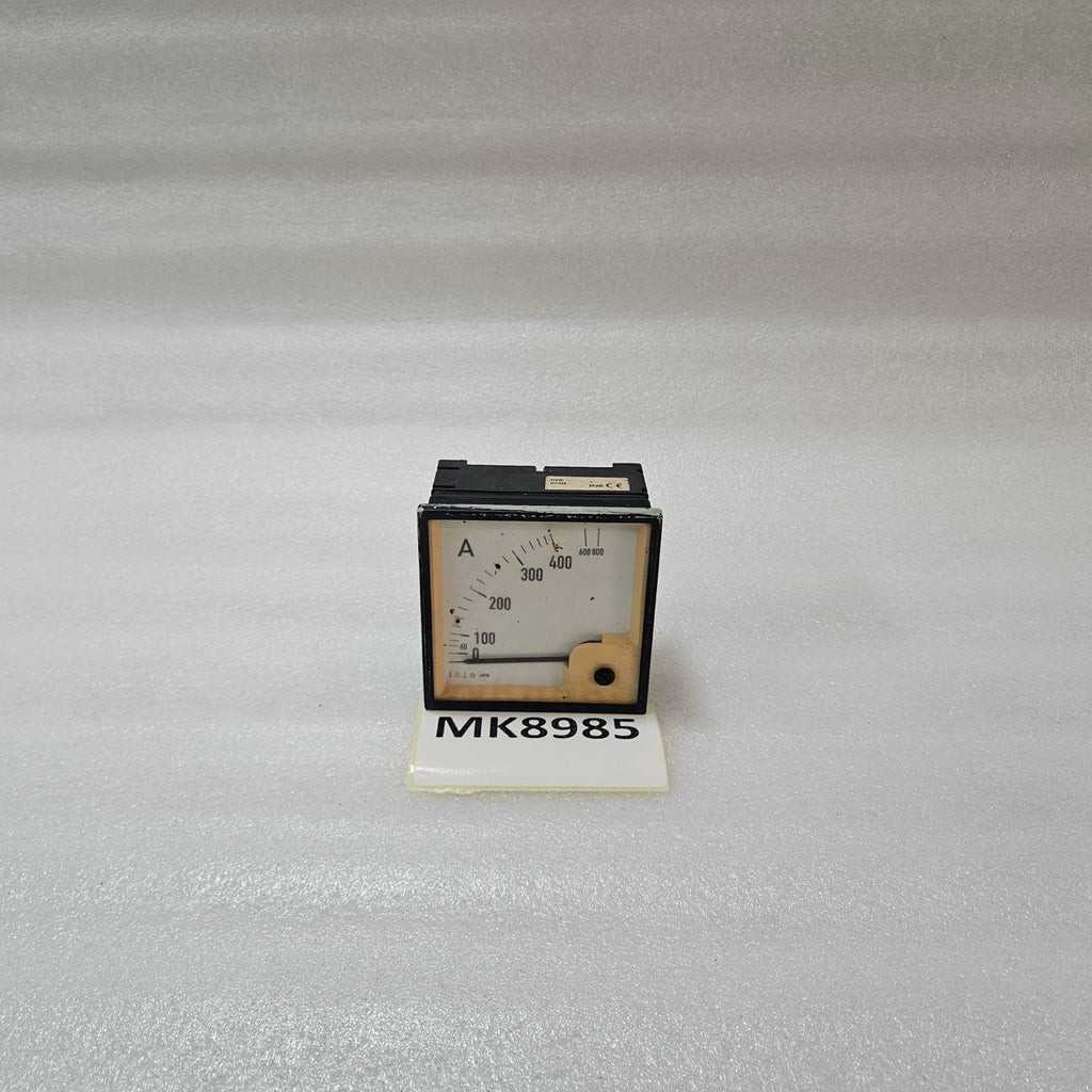 ELTROMA-TECHNIK ANALOG PANEL AMMETER 0–800 A CURRENT METER PANEL MOUNT 1/2A CT I