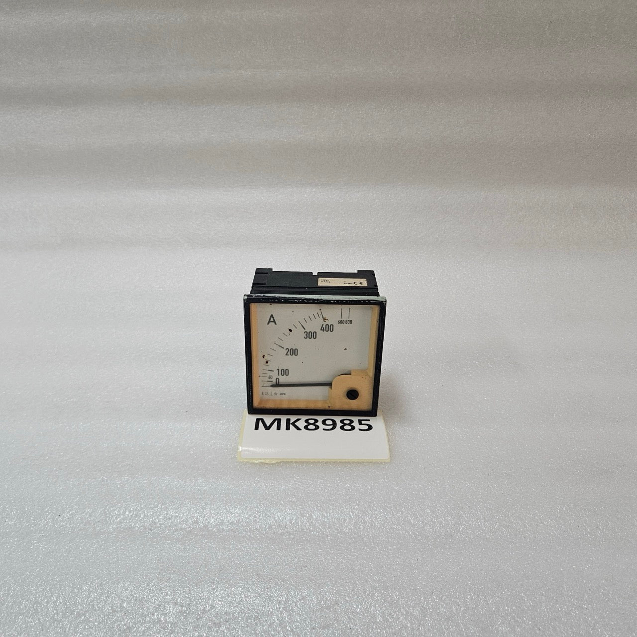 ELTROMA-TECHNIK ANALOG PANEL AMMETER 0–800 A CURRENT METER PANEL MOUNT 1/2A CT I