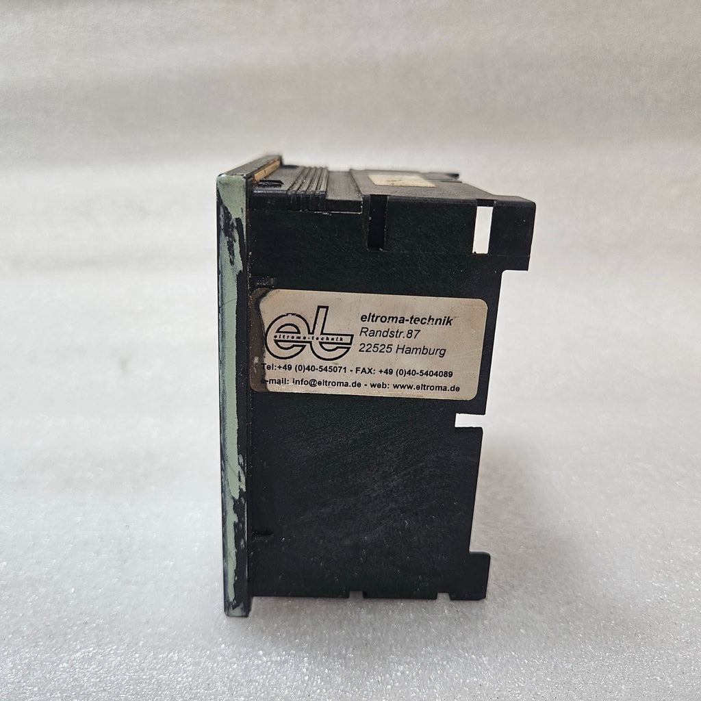 ELTROMA-TECHNIK ANALOG PANEL FREQUENCY METER 55–65 HZ 440V AC INDUSTRIAL PANEL