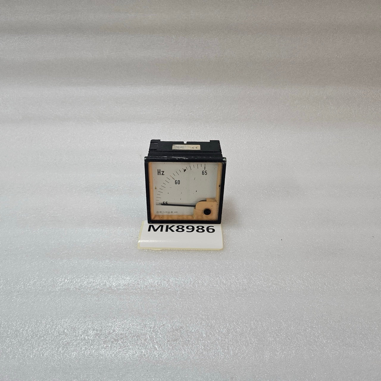 ELTROMA-TECHNIK ANALOG PANEL FREQUENCY METER 55–65 HZ 440V AC INDUSTRIAL PANEL