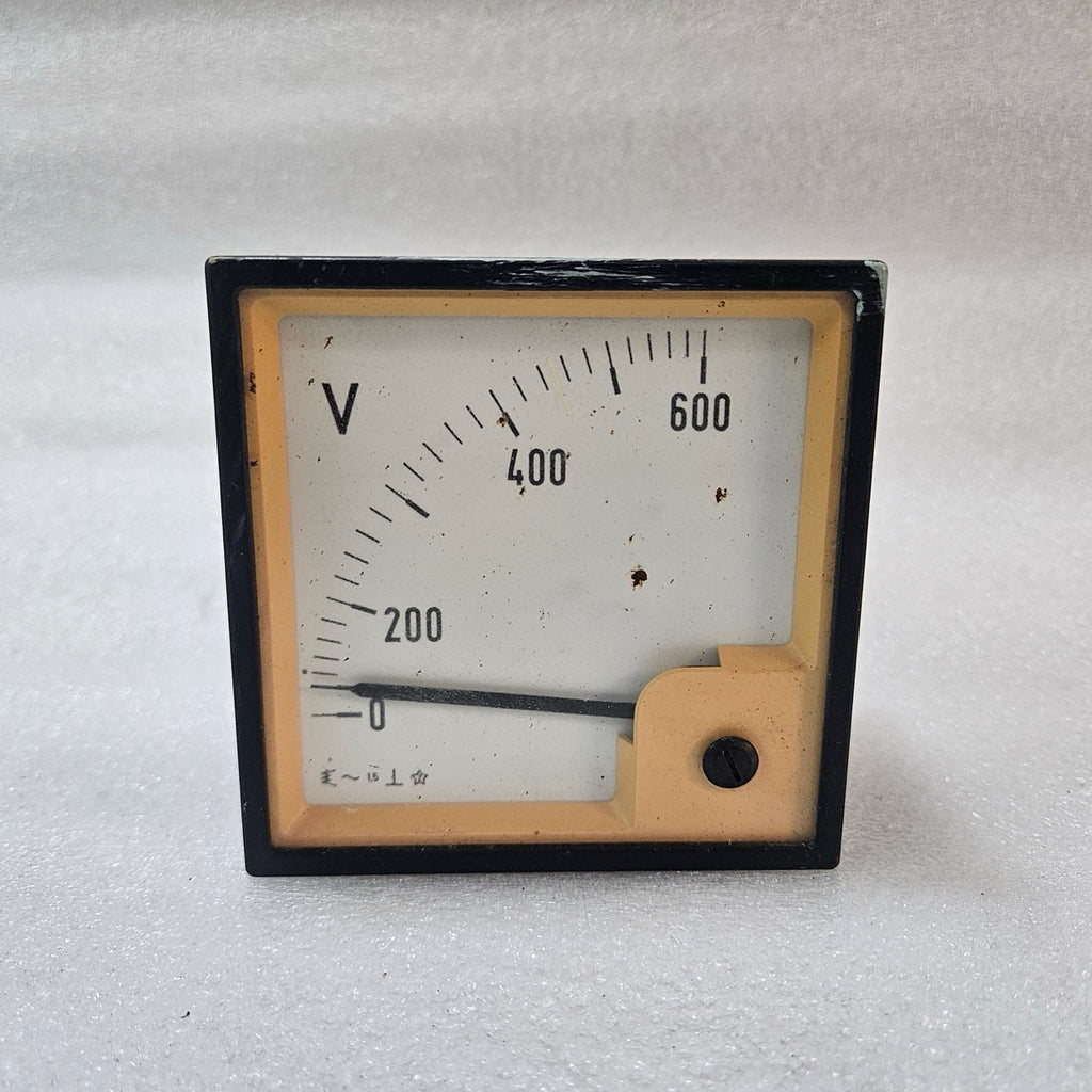 ELTROMA-TECHNIK ANALOG PANEL VOLTMETER 0–600V AC INDUSTRIAL PANEL MOUNT VOLTAGE
