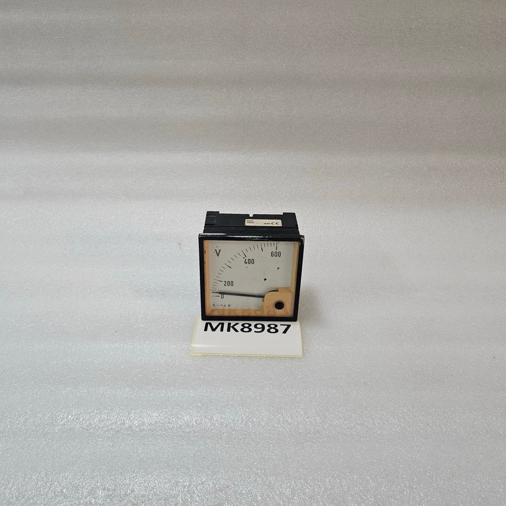 ELTROMA-TECHNIK ANALOG PANEL VOLTMETER 0–600V AC INDUSTRIAL PANEL MOUNT VOLTAGE