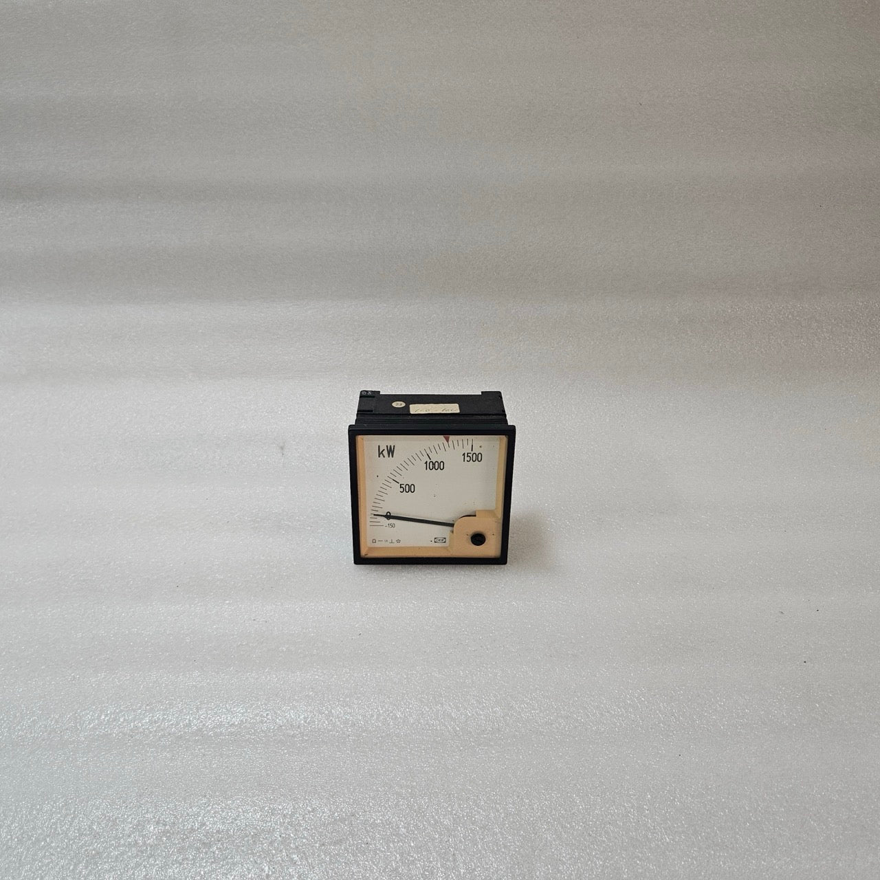 DEIF ANALOG PANEL POWER METER 0–1500 KW INDUSTRIAL PANEL MOUNT KILOWATT METER