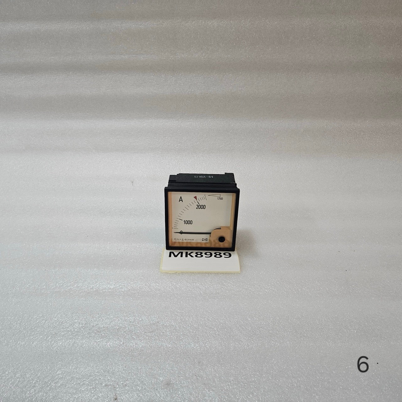 DEIF ANALOG PANEL AMMETER 0–2500A INDUSTRIAL PANEL MOUNT CURRENT METER 2500/5A
