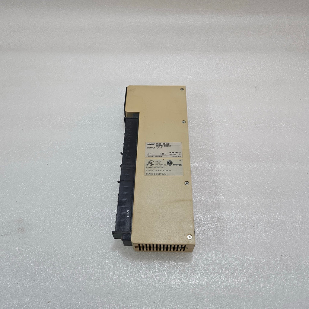 OMRON C500-OD412 (3G2A5-OD412) PLC DIGITAL OUTPUT UNIT 24VDC 16-POINT OUTPUT MOD