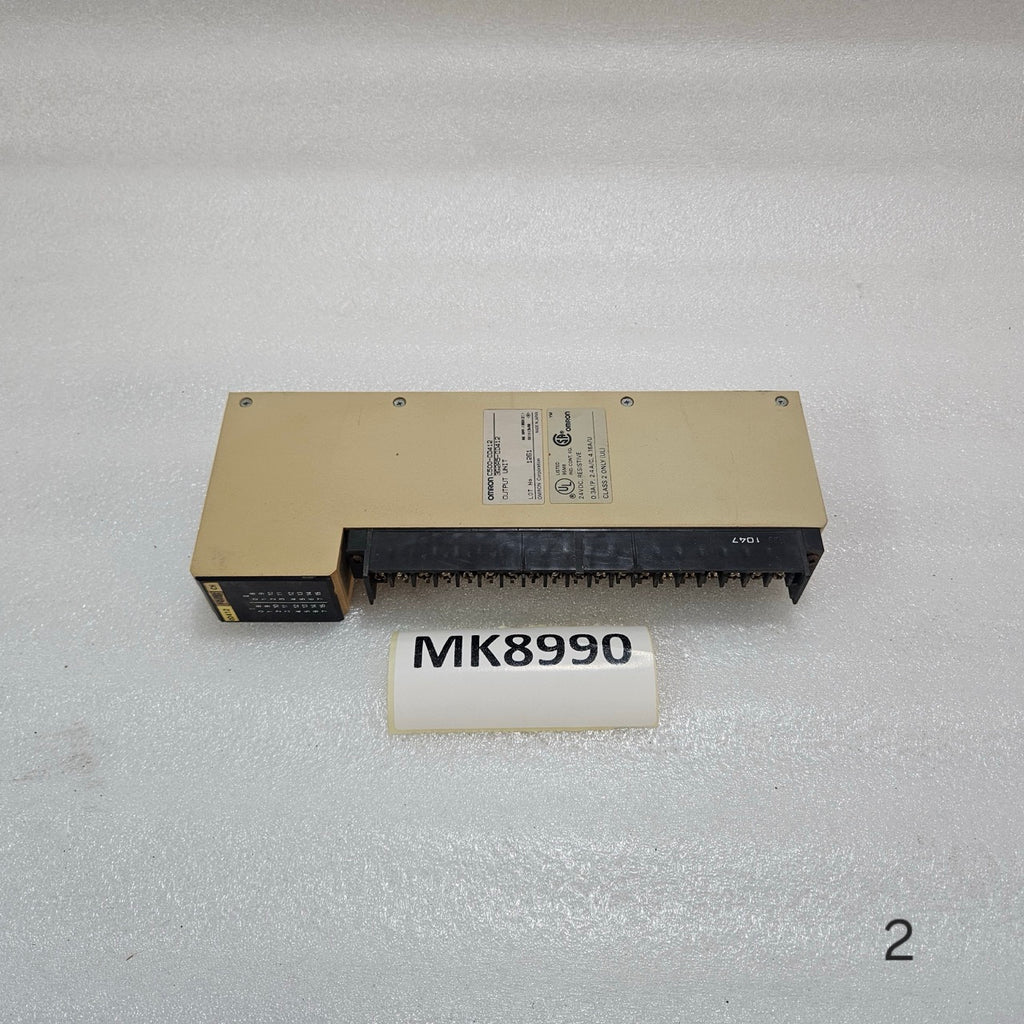 OMRON C500-OD412 (3G2A5-OD412) PLC DIGITAL OUTPUT UNIT 24VDC 16-POINT OUTPUT MOD