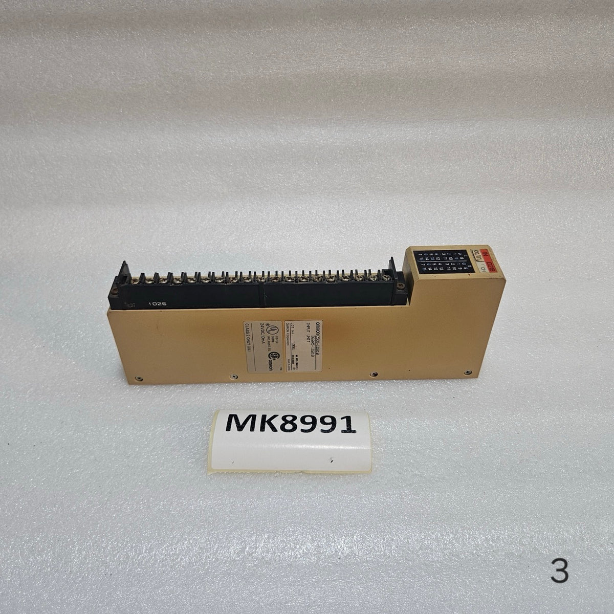 OMRON C500-ID218 (3G2A5-ID218) PLC DIGITAL INPUT UNIT 24VDC 16-POINT INPUT MODUL
