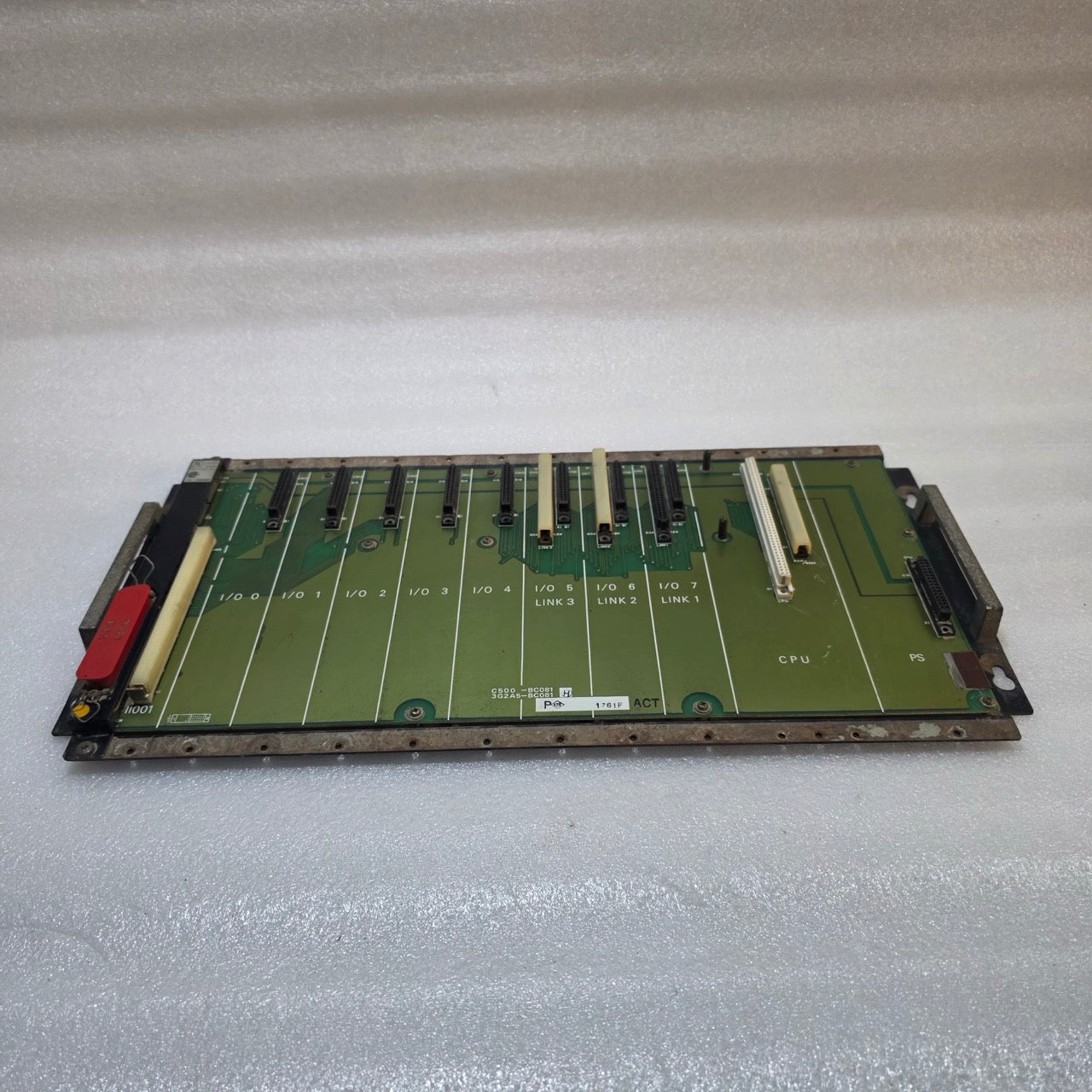 OMRON C500-BC081 PLC CPU BASE UNIT 3G2A5-BC081 INDUSTRIAL AUTOMATION RACK MODULE