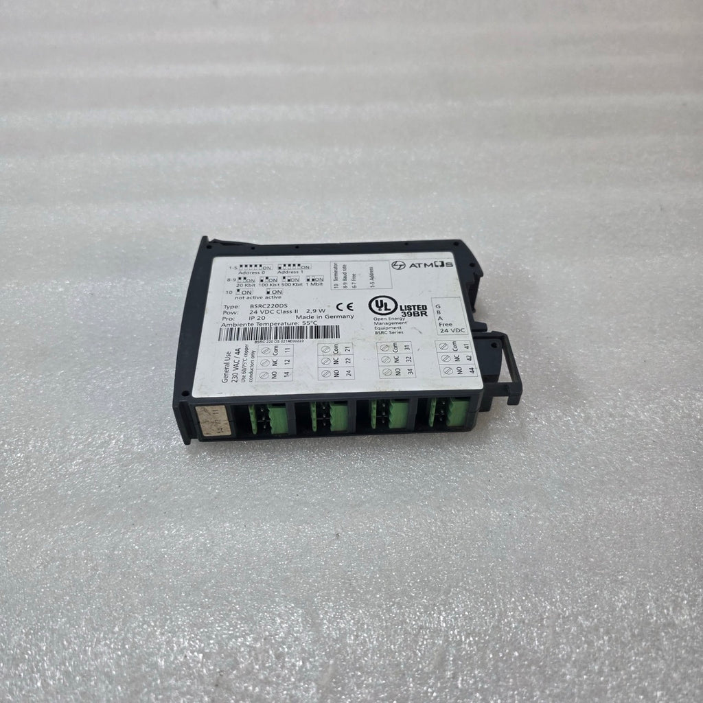 ATMOS BSRC220DS OPEN ENERGY MANAGEMENT MODULE 24VDC INDUSTRIAL CONTROL UNIT MADE
