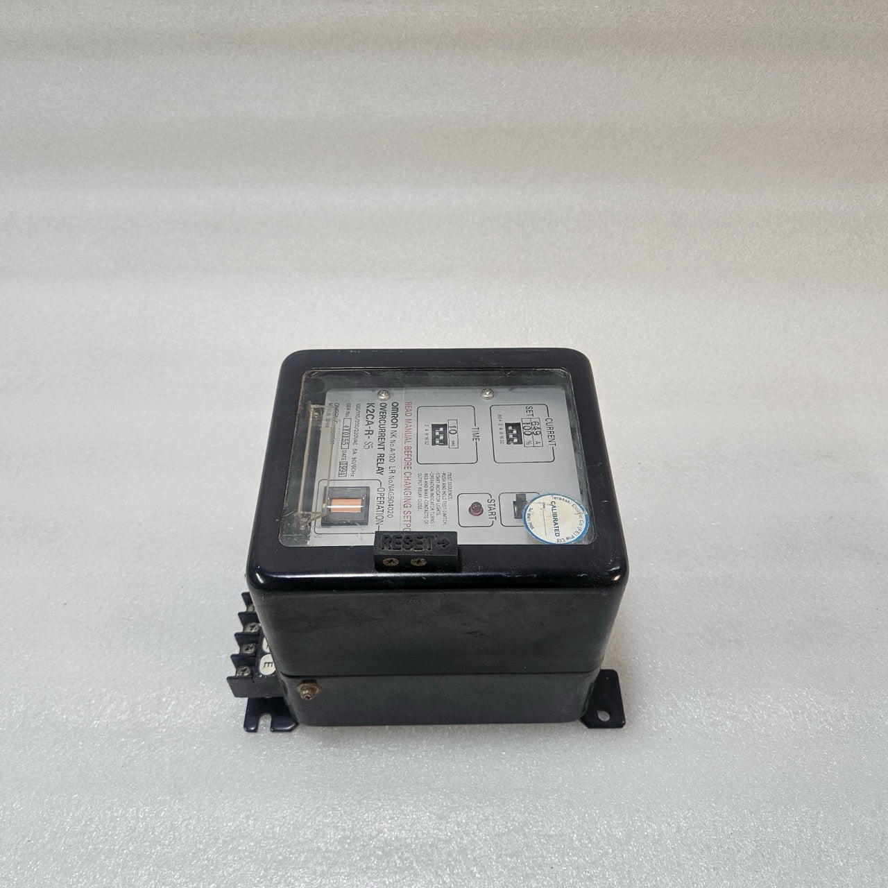 OMRON K2CA-R-S5 OVERCURRENT RELAY 649A 100–220VAC