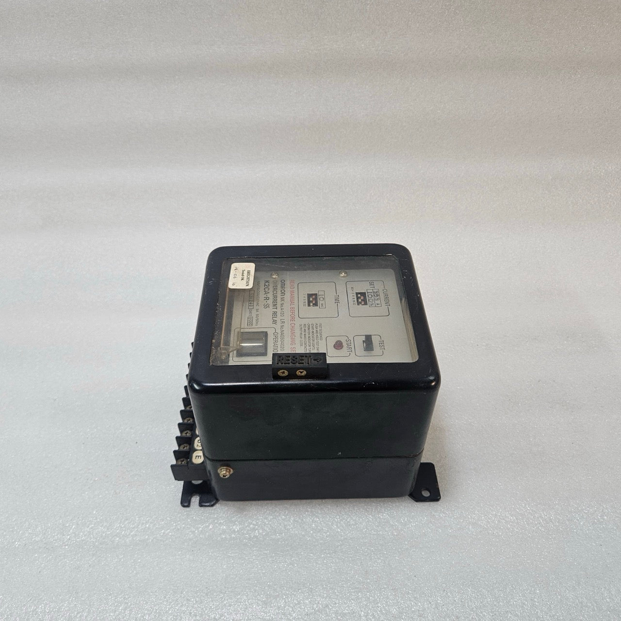OMRON K2CA-R-S5 OVERCURRENT RELAY 353A 100–220VAC