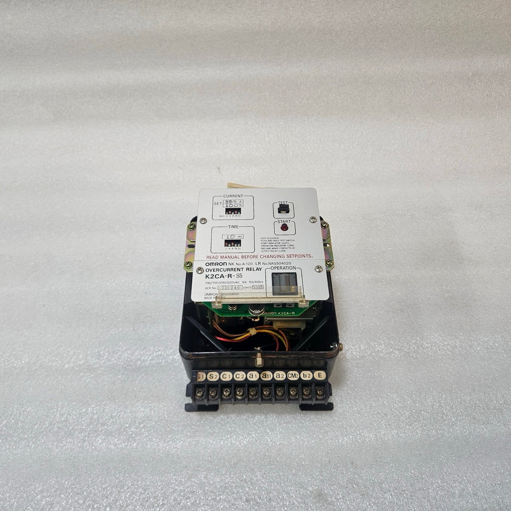OMRON K2CA-R-S5 OVERCURRENT RELAY 353A 100–220VAC