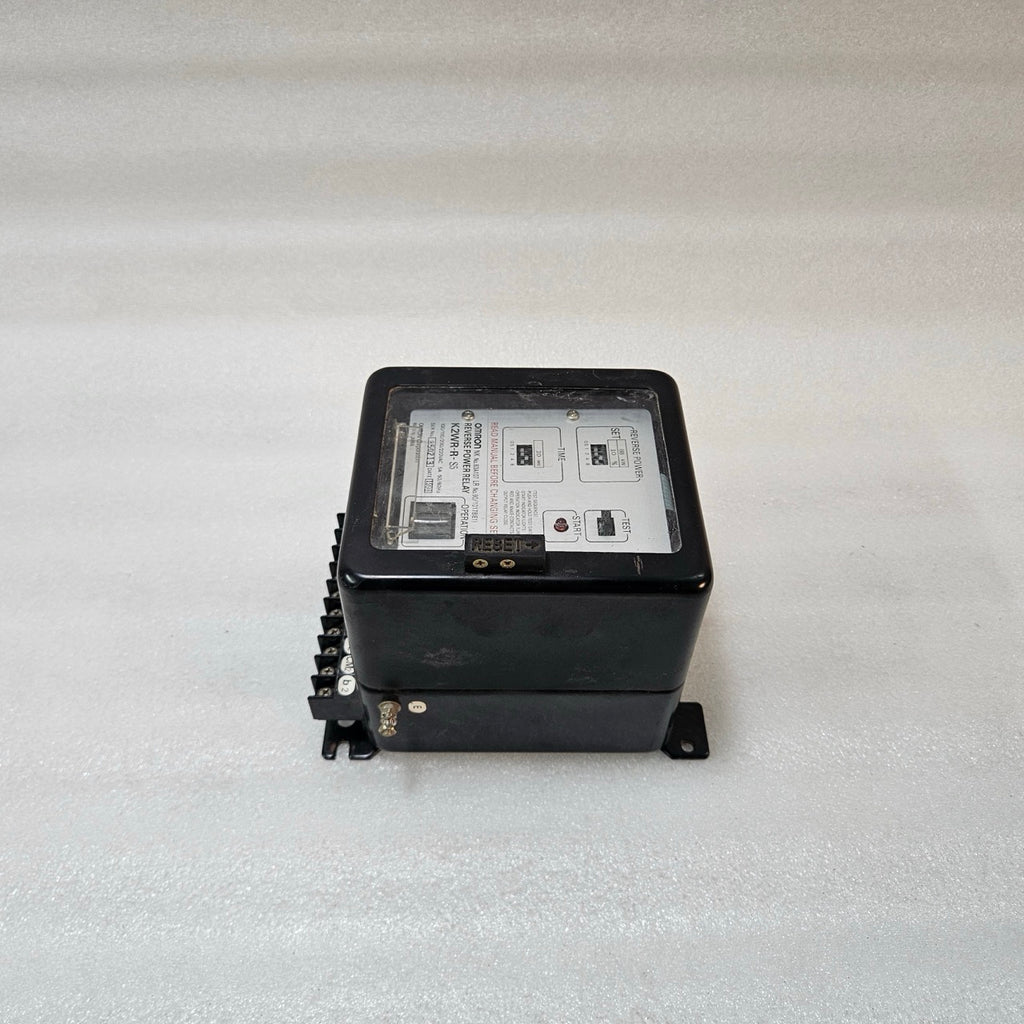 OMRON K2WR-R-S5 REVERSE POWER RELAY 88KW 100–220V GENERATOR PROTECTION RELAY