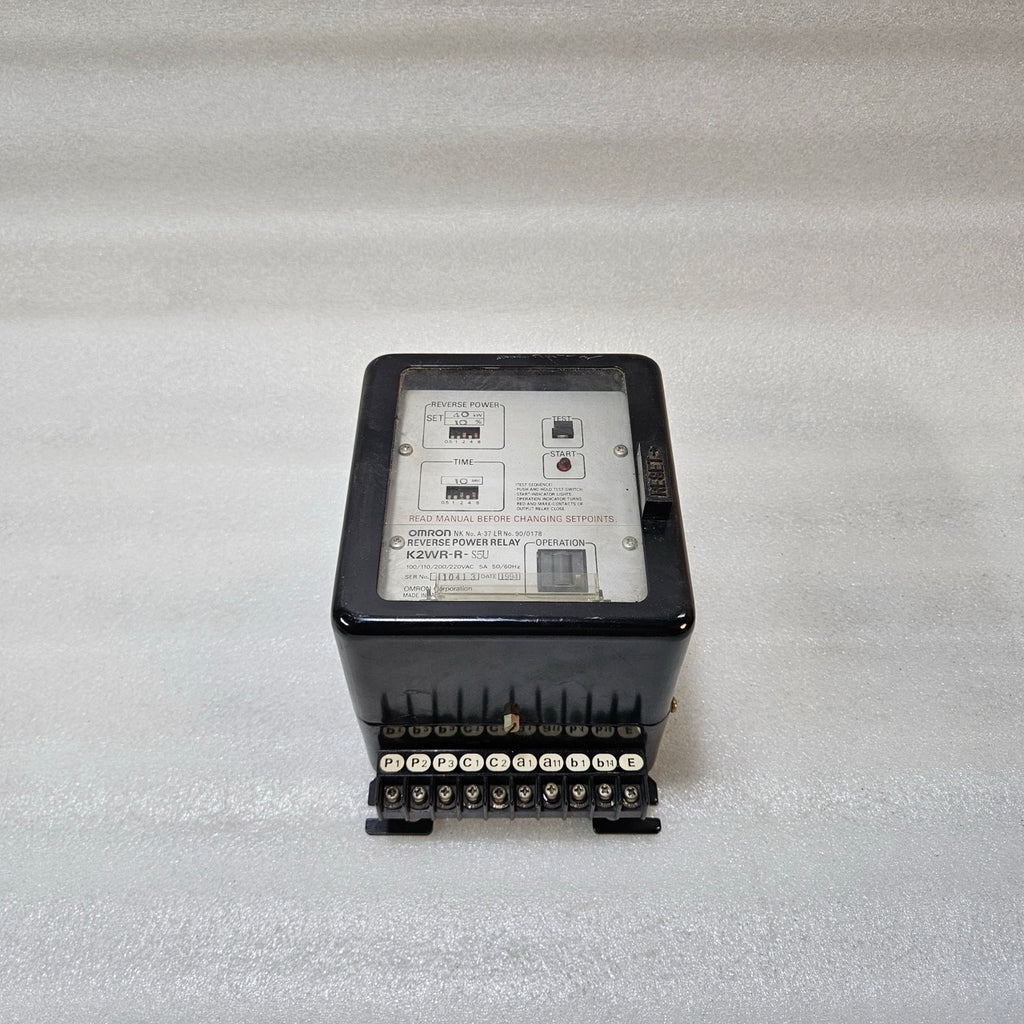 OMRON K2WR-R-S5U REVERSE POWER RELAY | GENERATOR PROTECTION RELAY 40KW