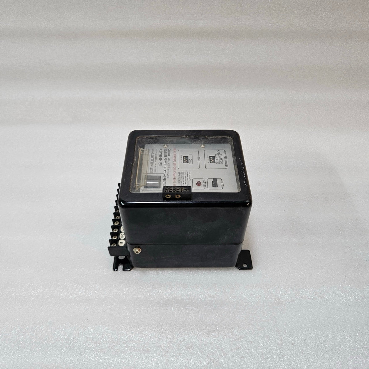 OMRON K2WR-R-S5U REVERSE POWER RELAY | GENERATOR PROTECTION RELAY 40KW