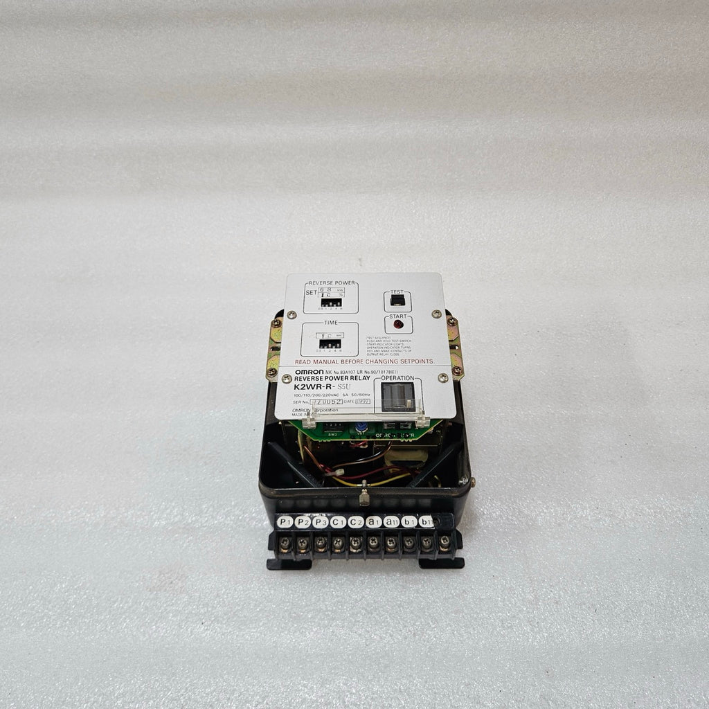 OMRON K2WR-R-S5U REVERSE POWER RELAY | GENERATOR PROTECTION RELAY 68KW