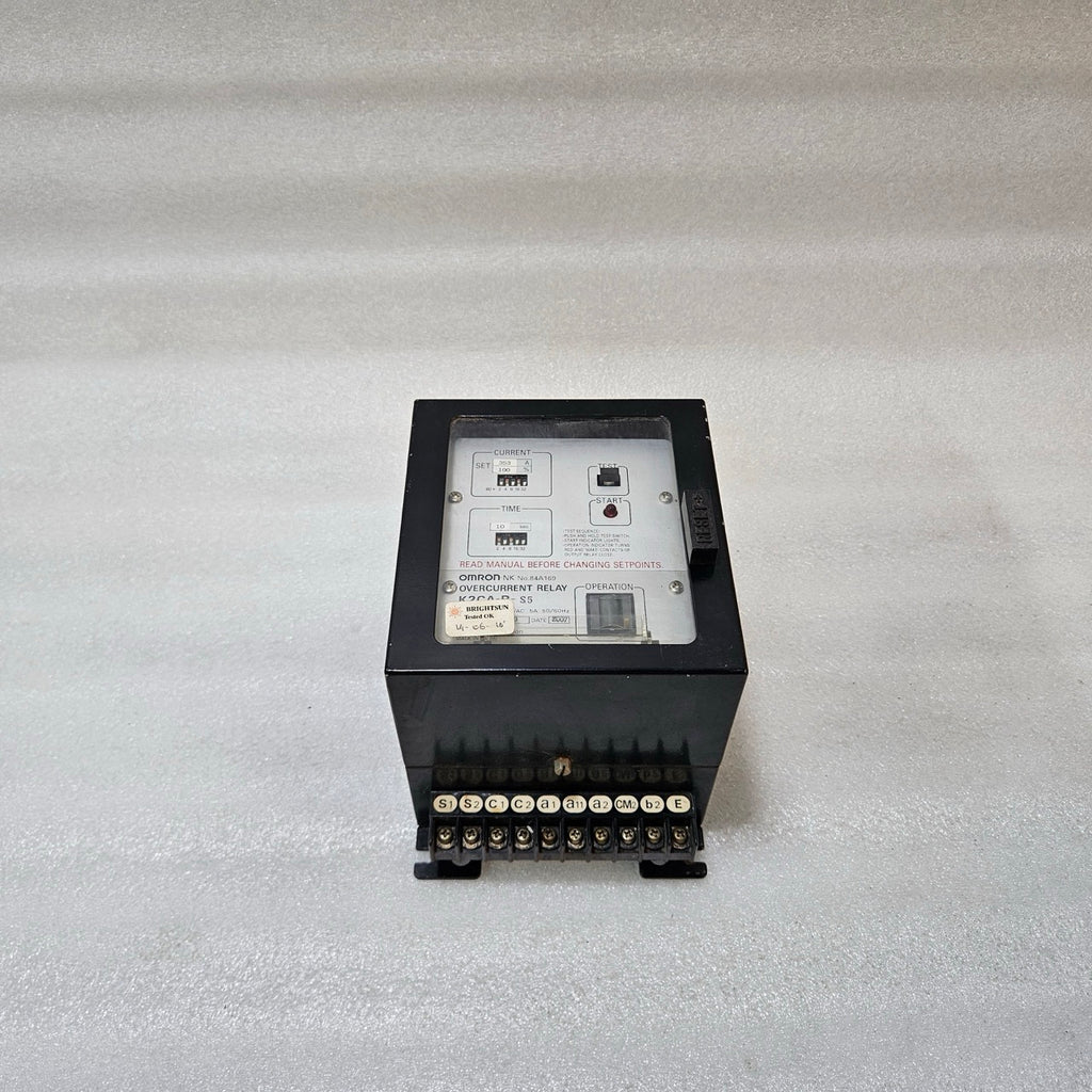 OMRON K2CA-R-S5 OVERCURRENT RELAY 353A 100–220VAC