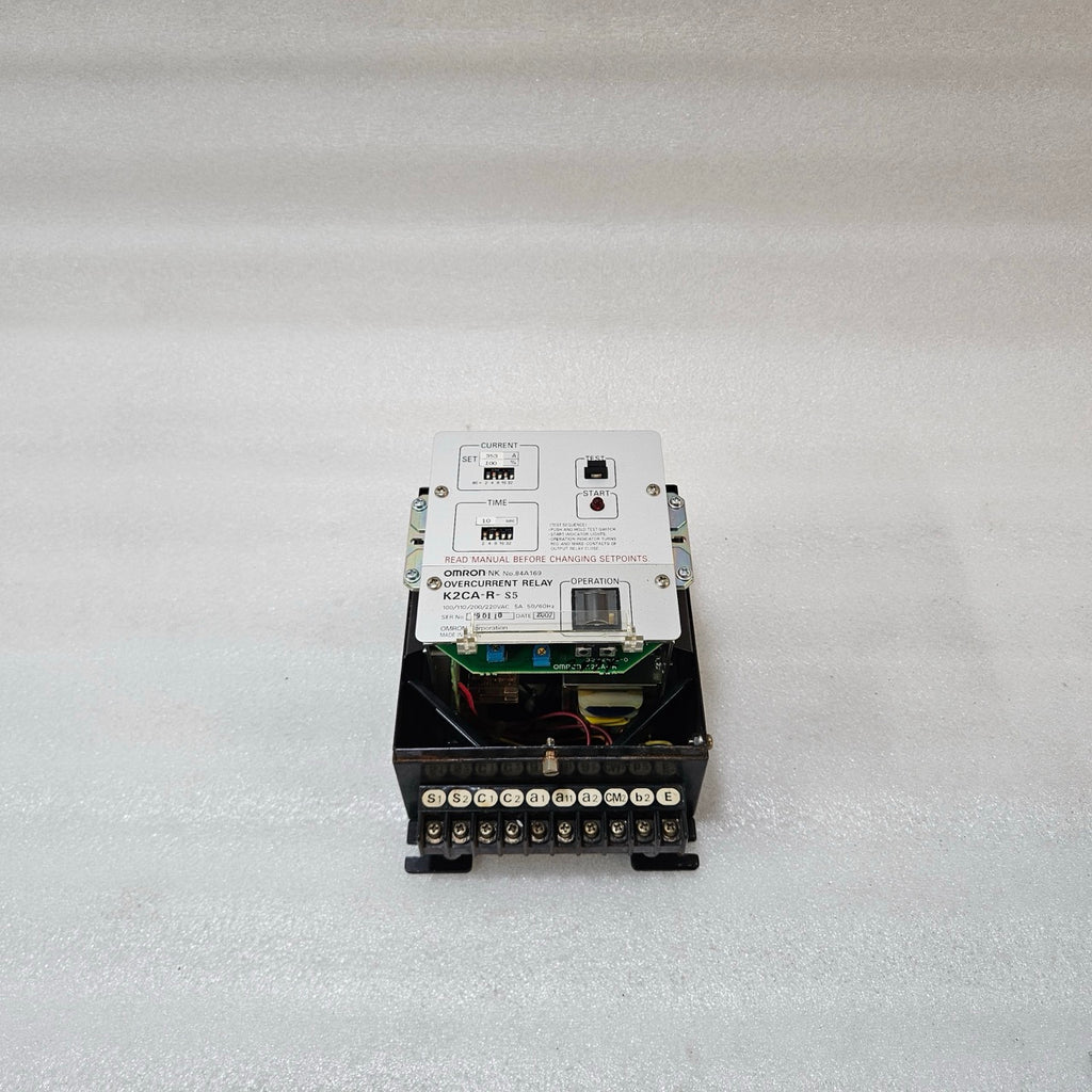 OMRON K2CA-R-S5 OVERCURRENT RELAY 353A 100–220VAC