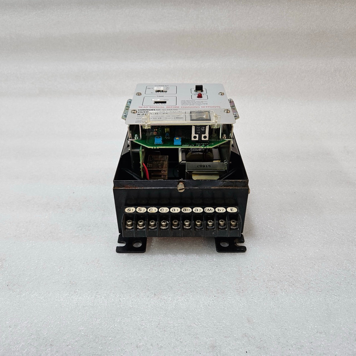OMRON K2CA-R-S5 OVERCURRENT RELAY 353A 100–220VAC