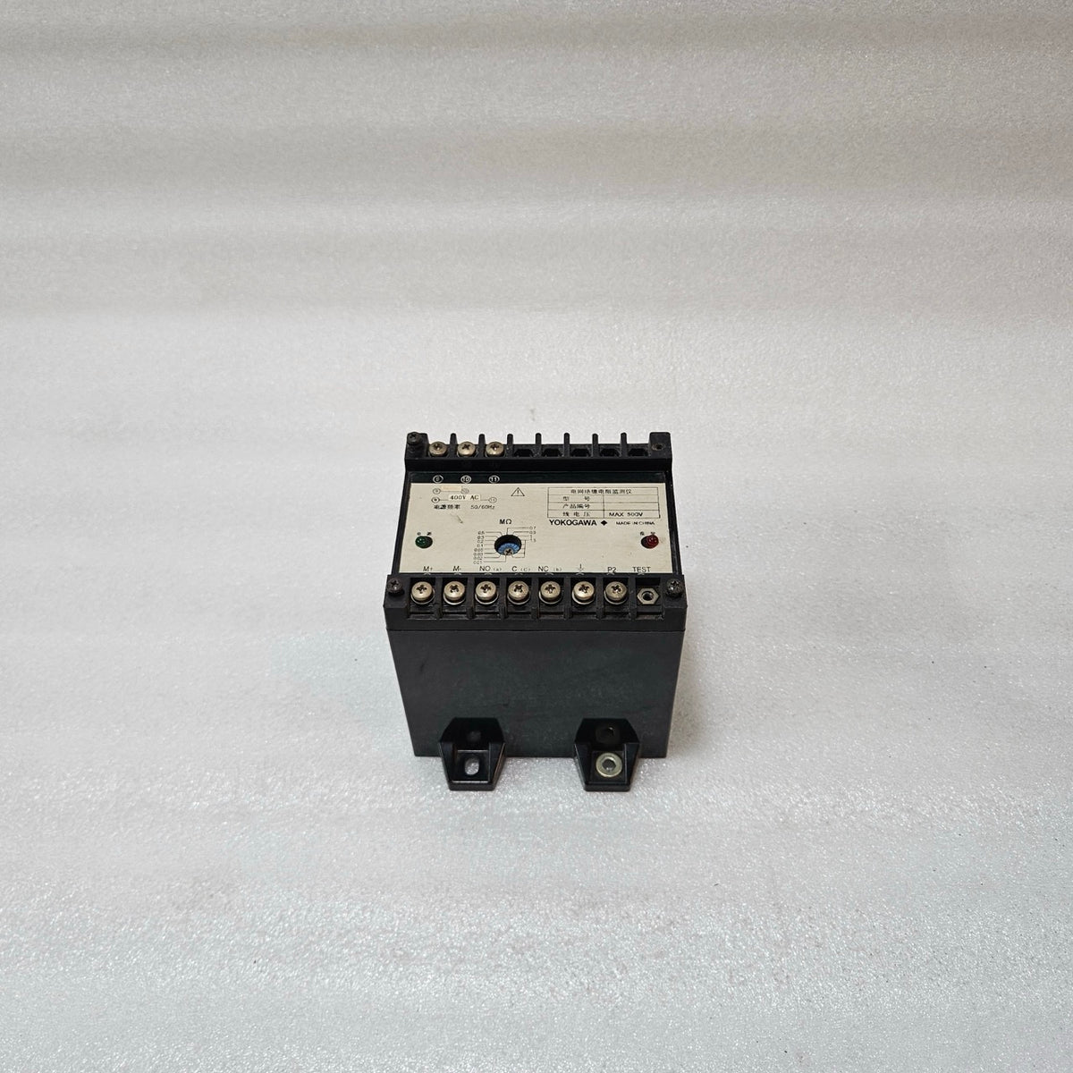 YOKOGAWA 87CL5616 INSULATION RESISTANCE MONITORING RELAY 237937/CJ | 0–∞ MΩ | 40