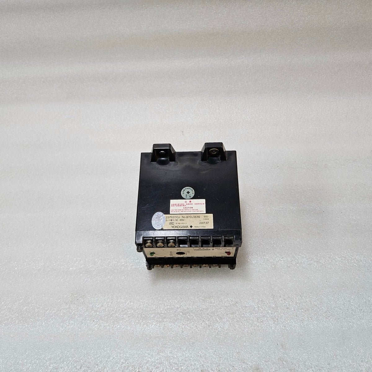 YOKOGAWA 87CL5616 INSULATION RESISTANCE MONITORING RELAY 237937/CJ | 0–∞ MΩ | 40