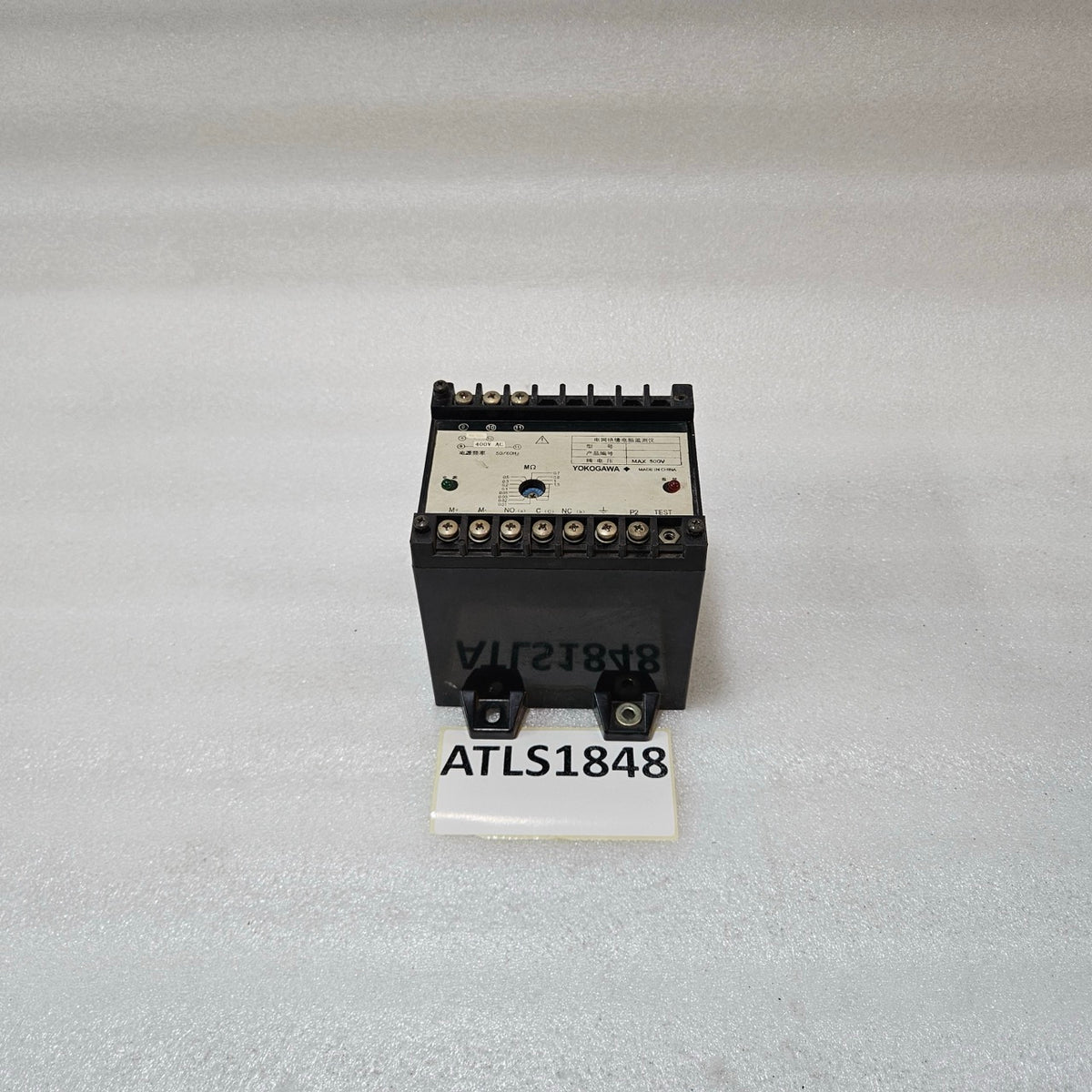 YOKOGAWA 87CL5616 INSULATION RESISTANCE MONITORING RELAY 237937/CJ | 0–∞ MΩ | 40